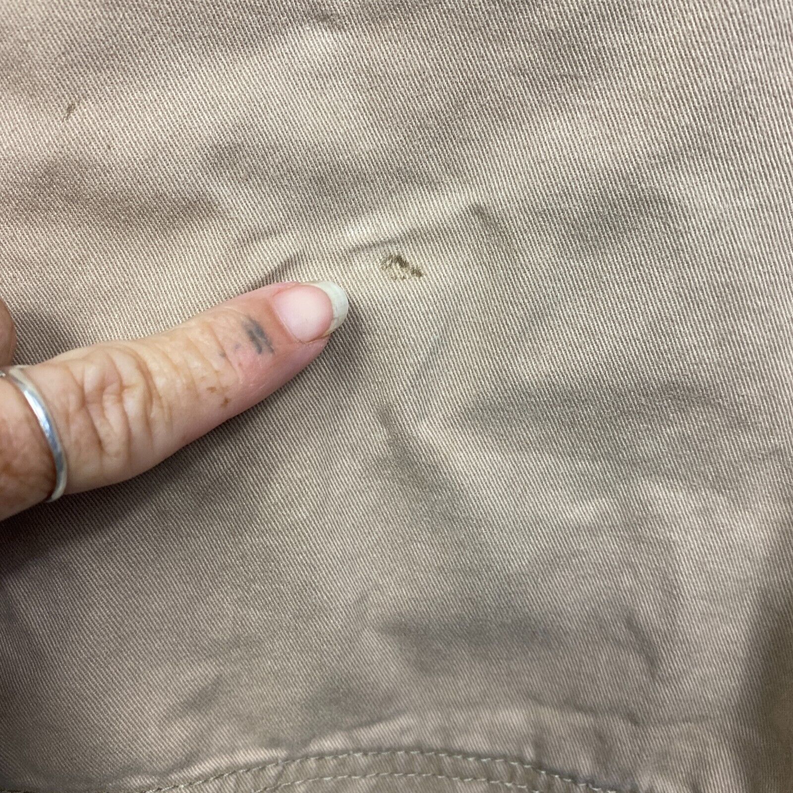 Mr Big Shorts Size 48 Plus Beige Pockets Big Tall Cotton - Image 4