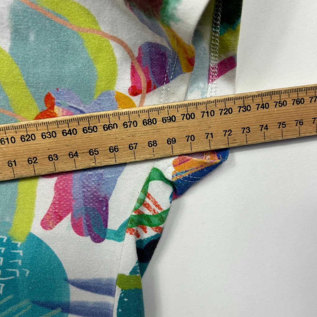 Multicoloured Print Top - Size 16? - Image 3