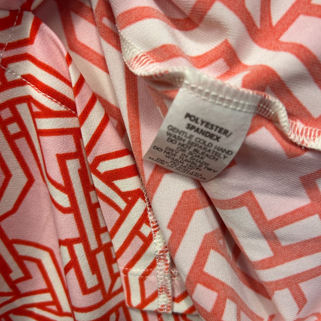 My Size Red White Geometric Top - Size 18M - Image 3