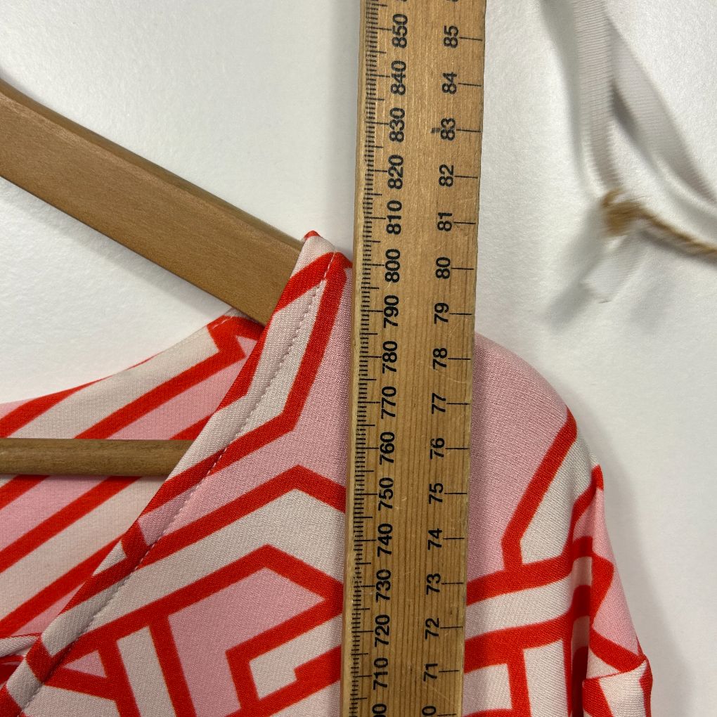 My Size Red White Geometric Top - Size 18M - Image 5