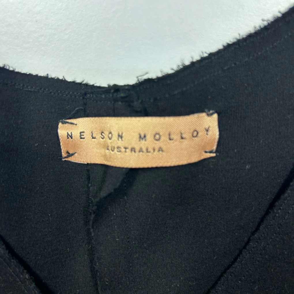 Nelson Molloy Black Dress - Size 12/14 - Image 3