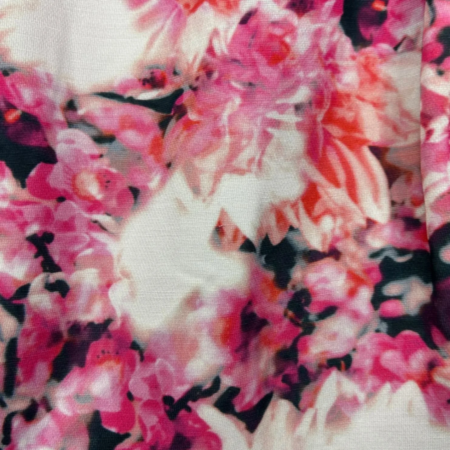 New Grace Hill Pink Sleeveless Pencil Print Floral Cocktail Dress Size 14 - Image 3