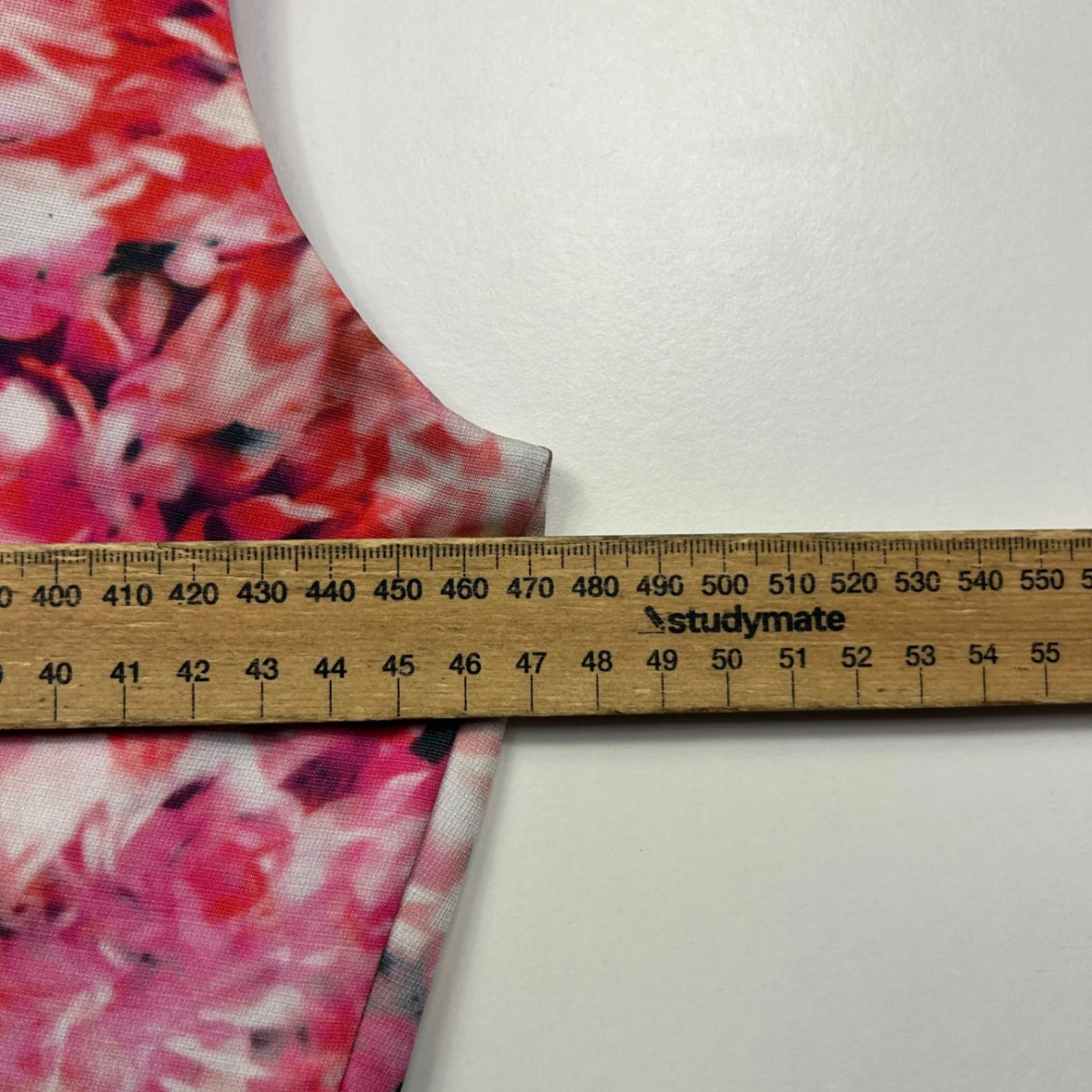 New Grace Hill Pink Sleeveless Pencil Print Floral Cocktail Dress Size 14 - Image 5