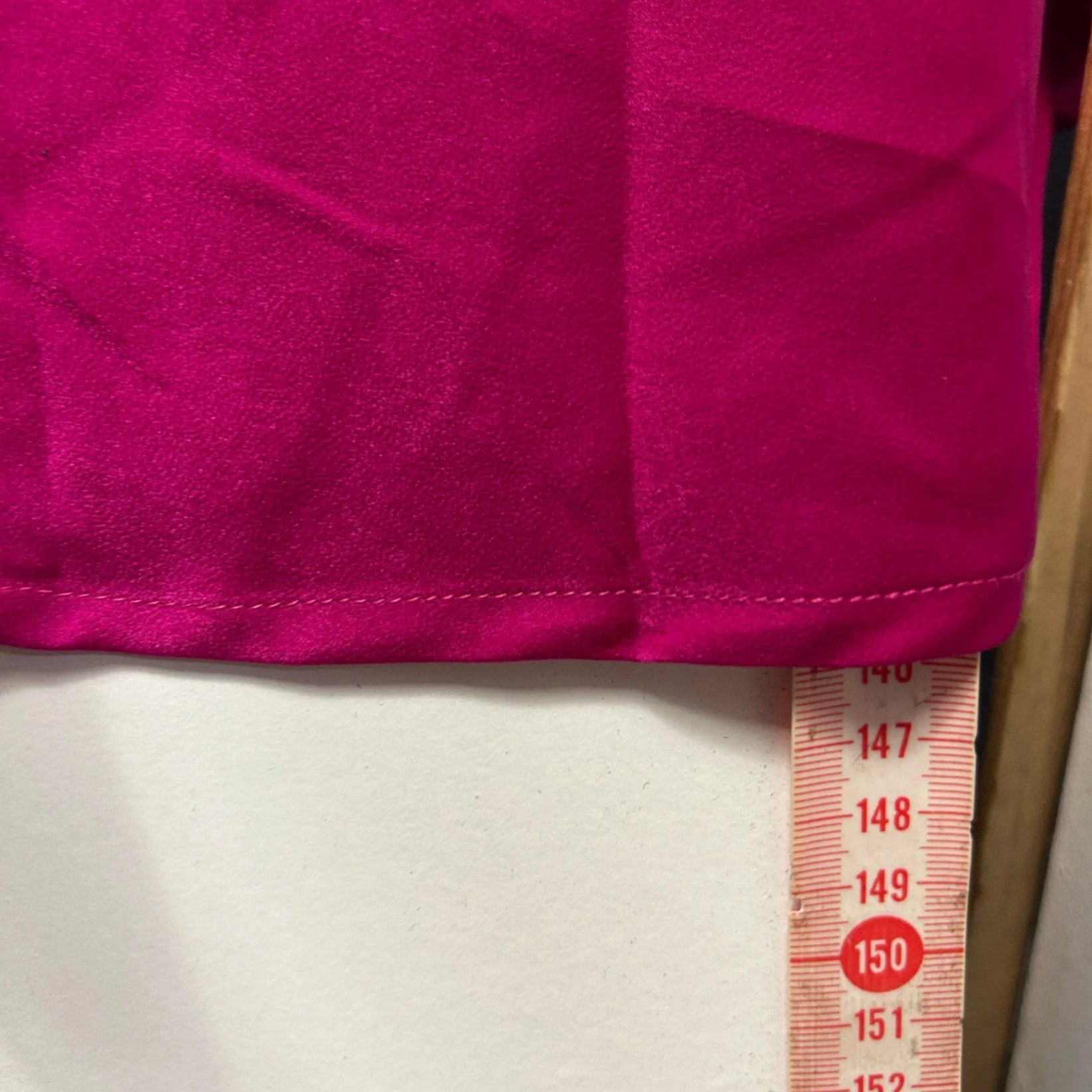 New Minx & Moss Satin Slip Dress Size 14 Pink Cut Out Sleeveless - Image 11
