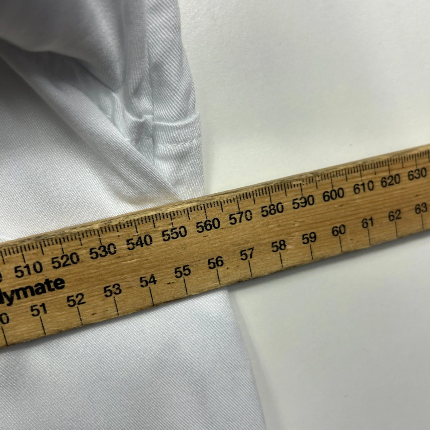 New Suzanne Grae Shirt Size 14 White Long Sleeve Button Up Collared - Image 6