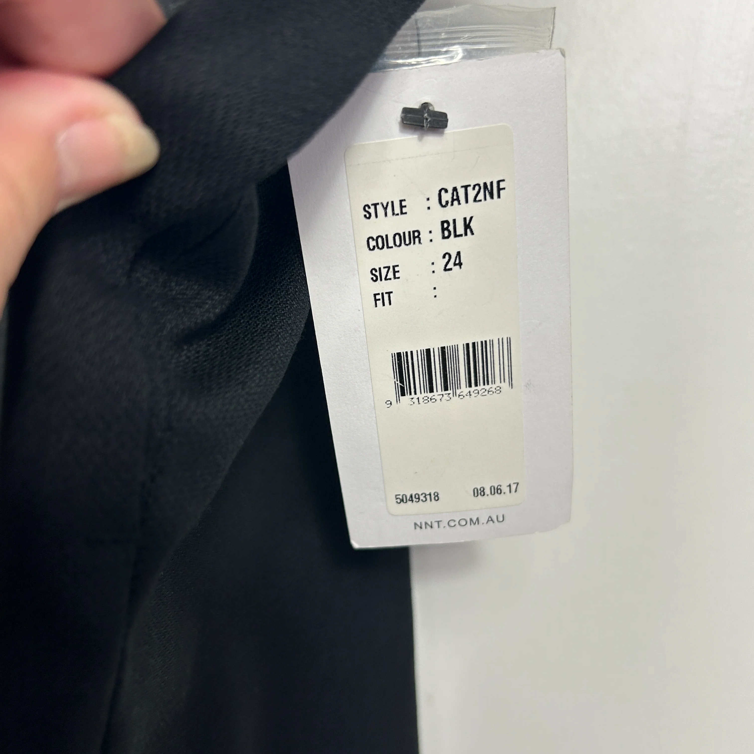 NNT Black Skirt - Size 24 - Image 3