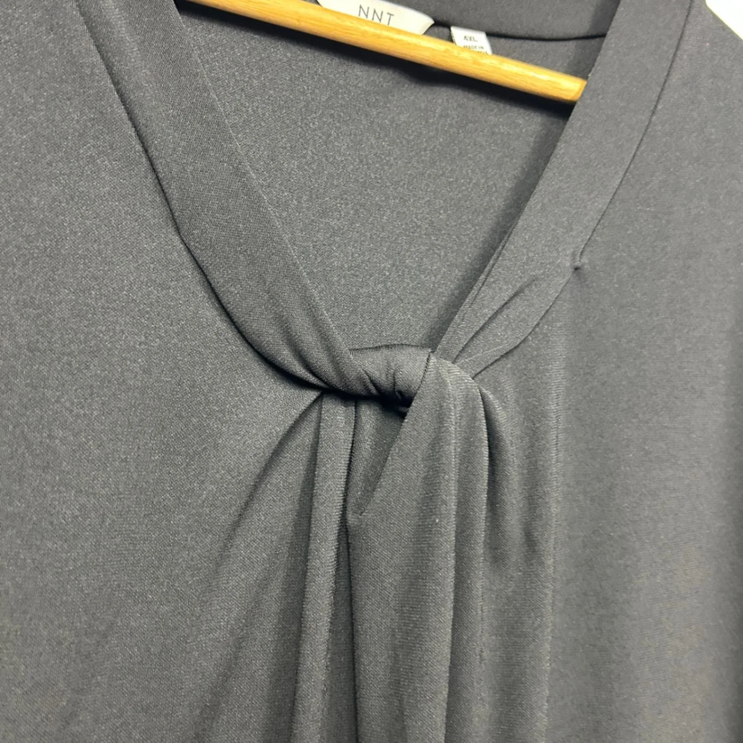 NNT Women's Black Short Sleeve Top Blouse Size 4XL - Image 5