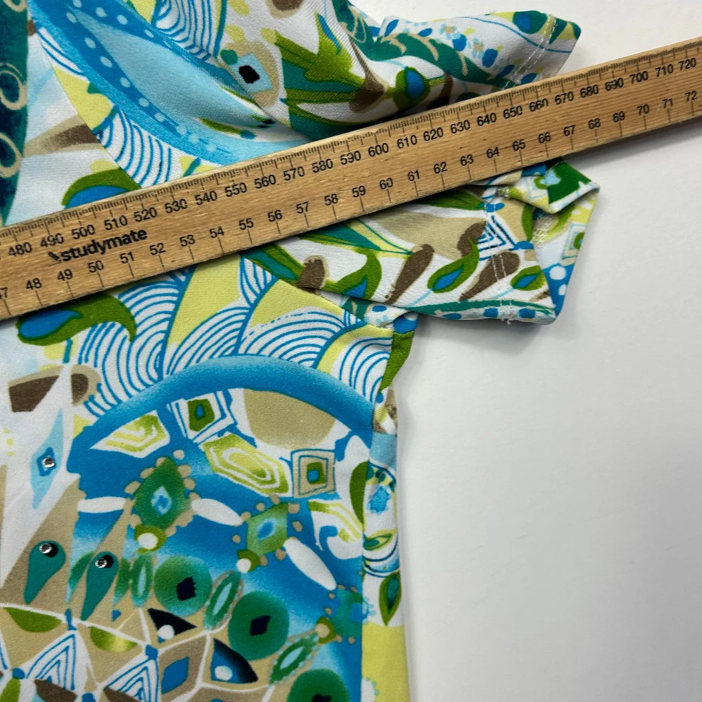 Noni B Geometric Print Top - Size 1XL - Image 5