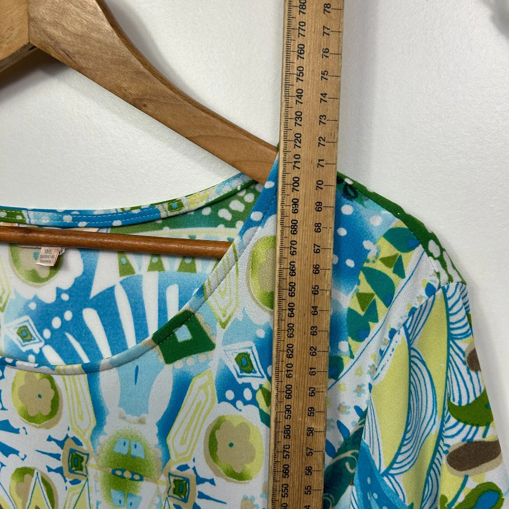 Noni B Geometric Print Top - Size 1XL - Image 6