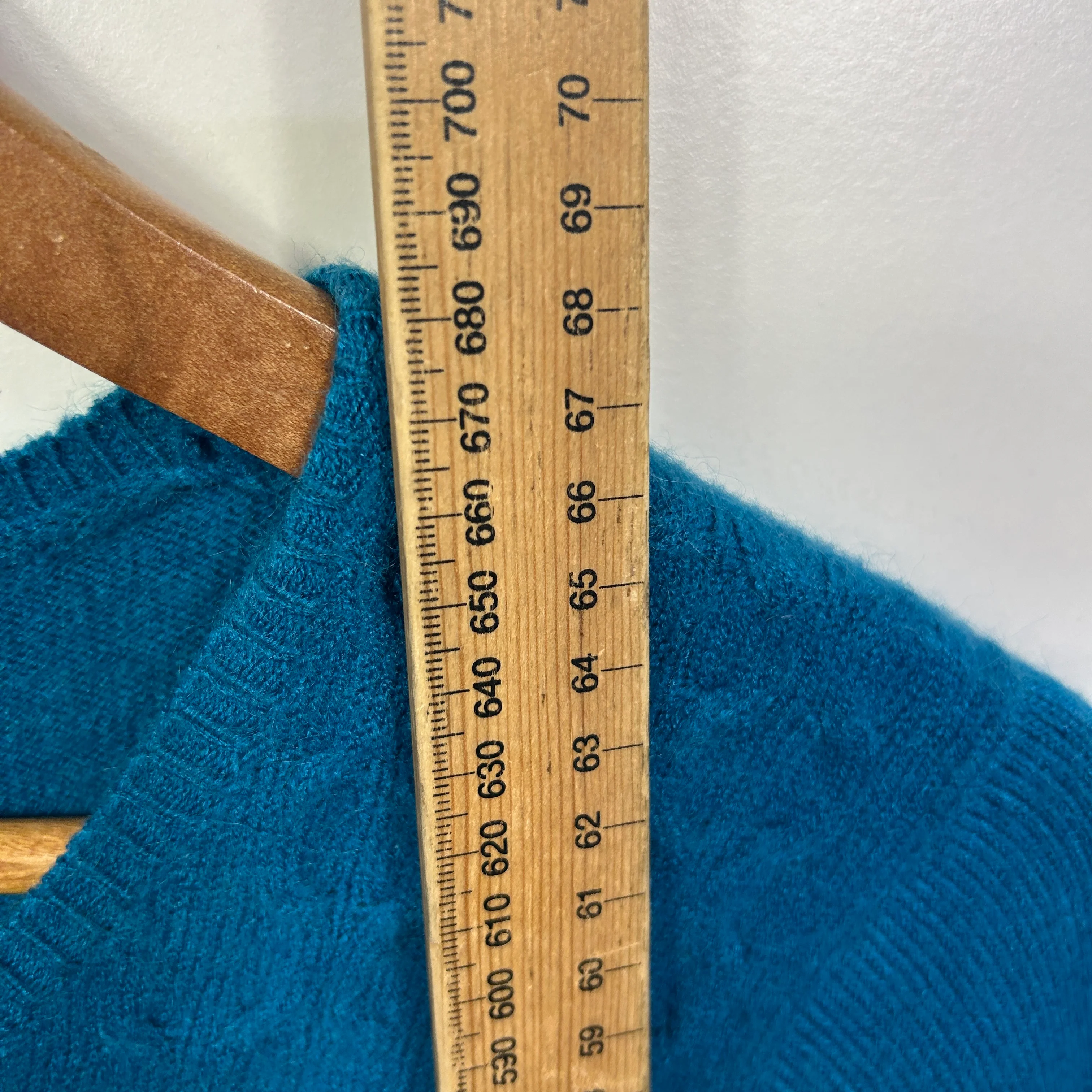 Noni B Blue Long Sleeve Knit Jumper - Size L - Image 6