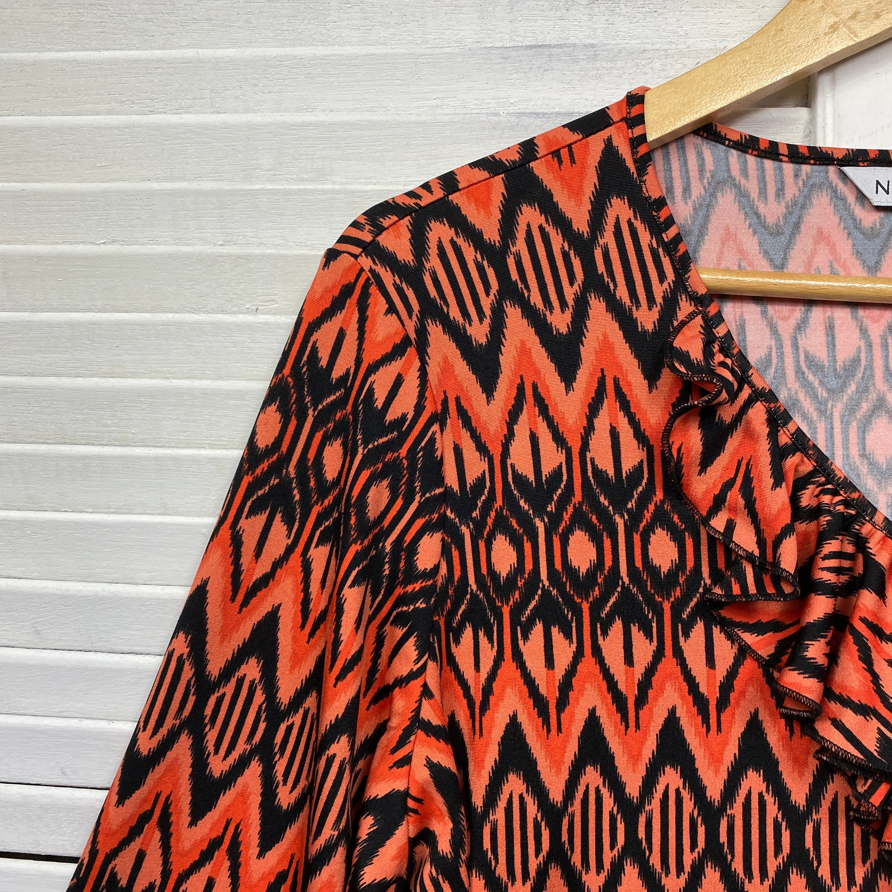 Noni B Top Size 14 Large Long Sleeve - Image 3