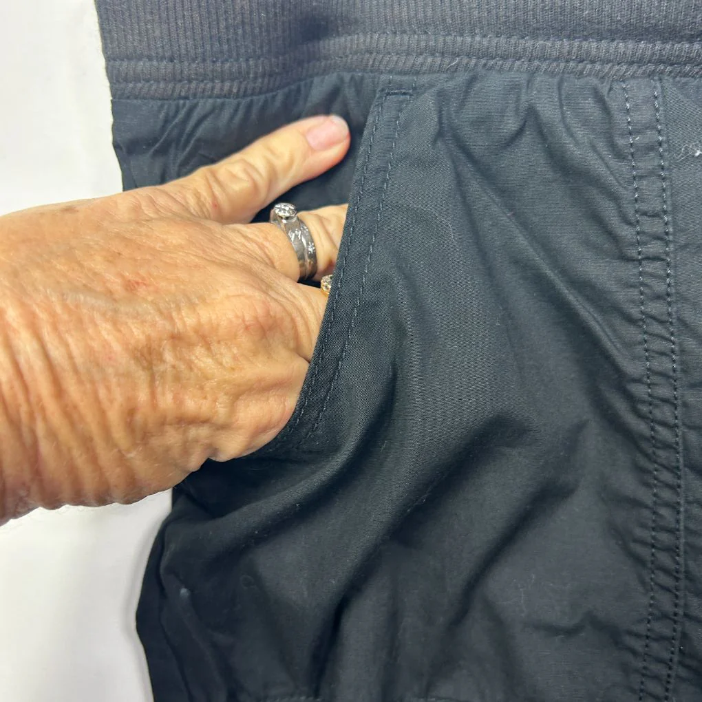 Now Black Cotton Shorts - Size 18 - Image 4