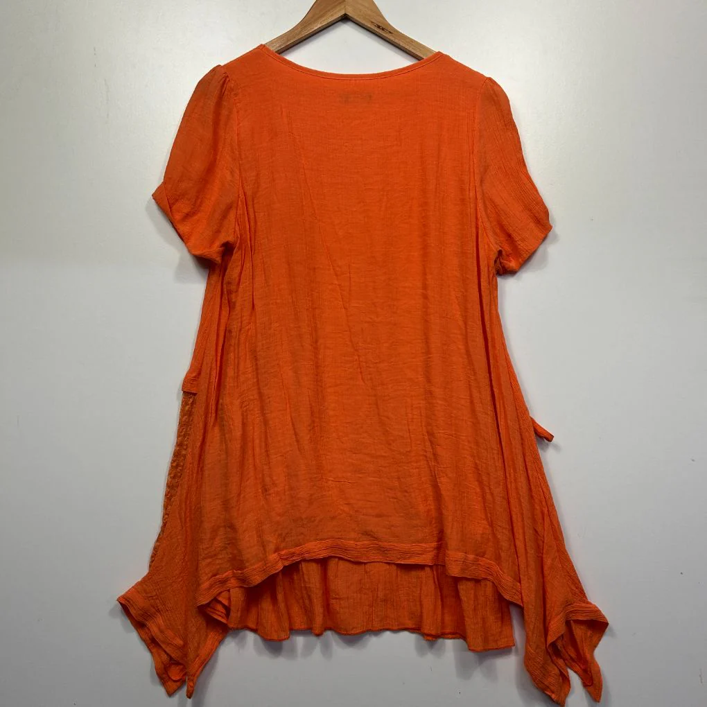 Quelque Orange Tunic - Size 16 - Image 2