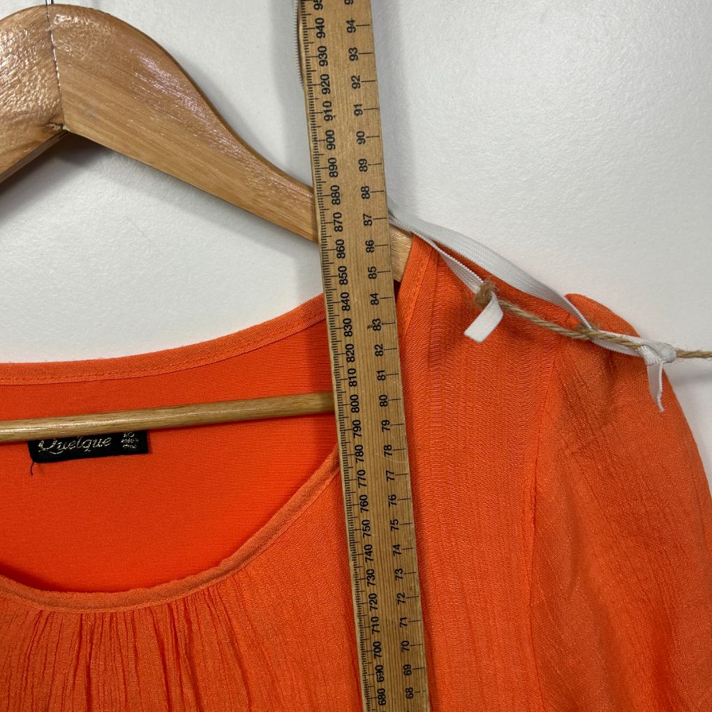 Quelque Orange Tunic - Size 16 - Image 4