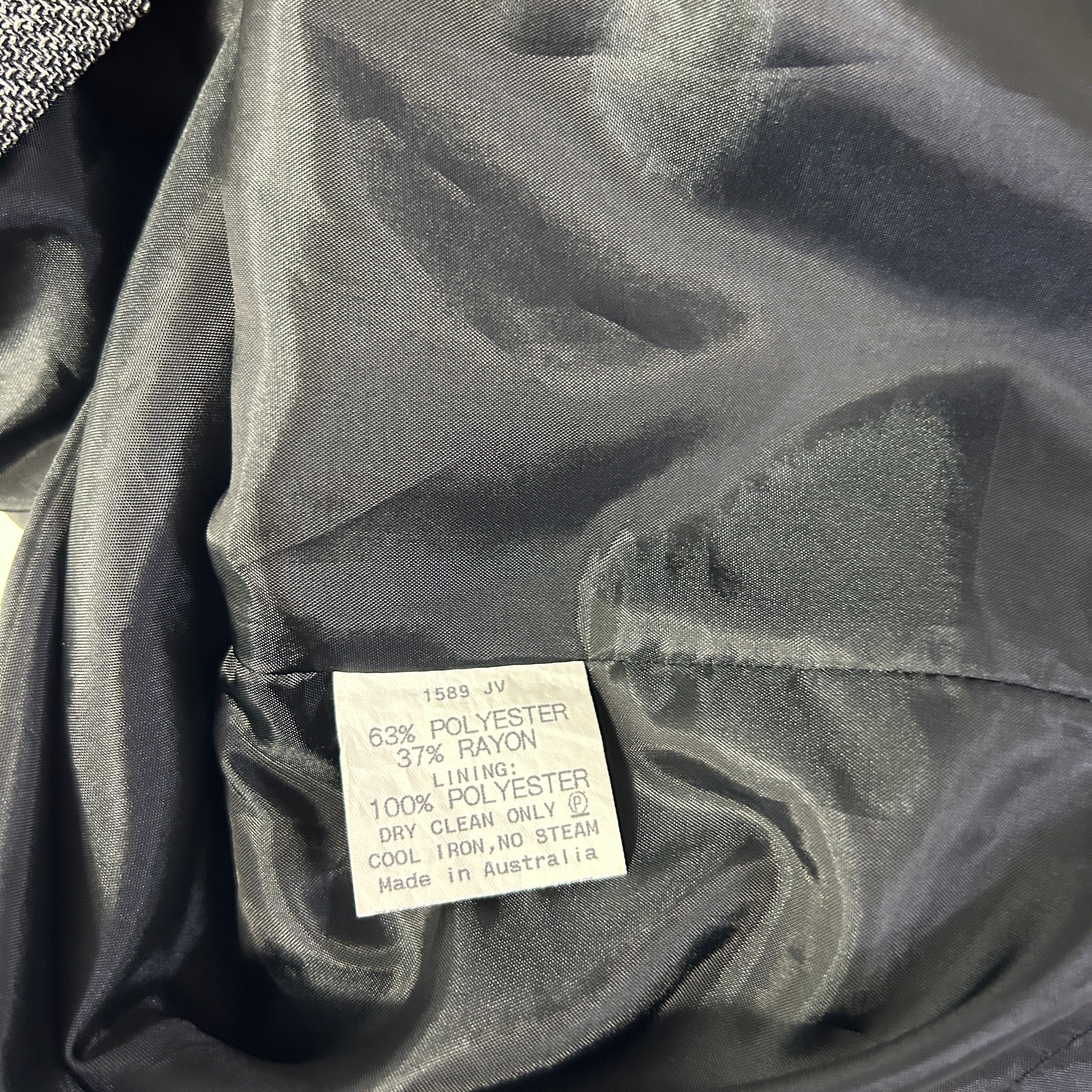 Perri Cutten Grey Skirt - Size 18 - Image 6