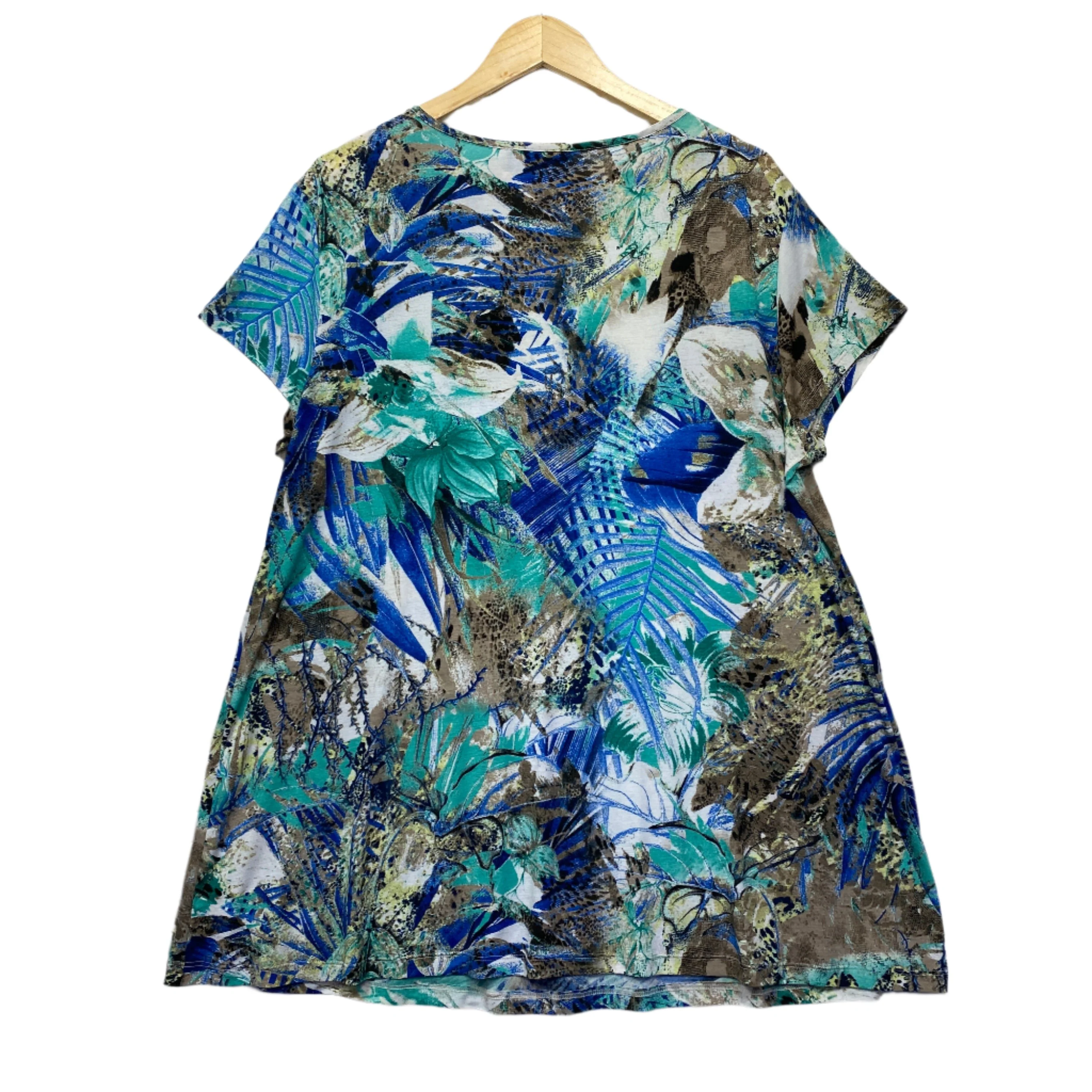 Philosophy Top Size 18 Short Sleeve Multicoloured - Image 2