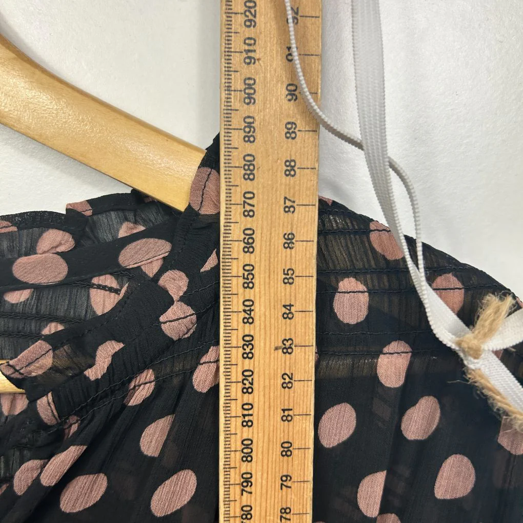 Portmans Black Polka Dot Dress - Size 12 - Image 7