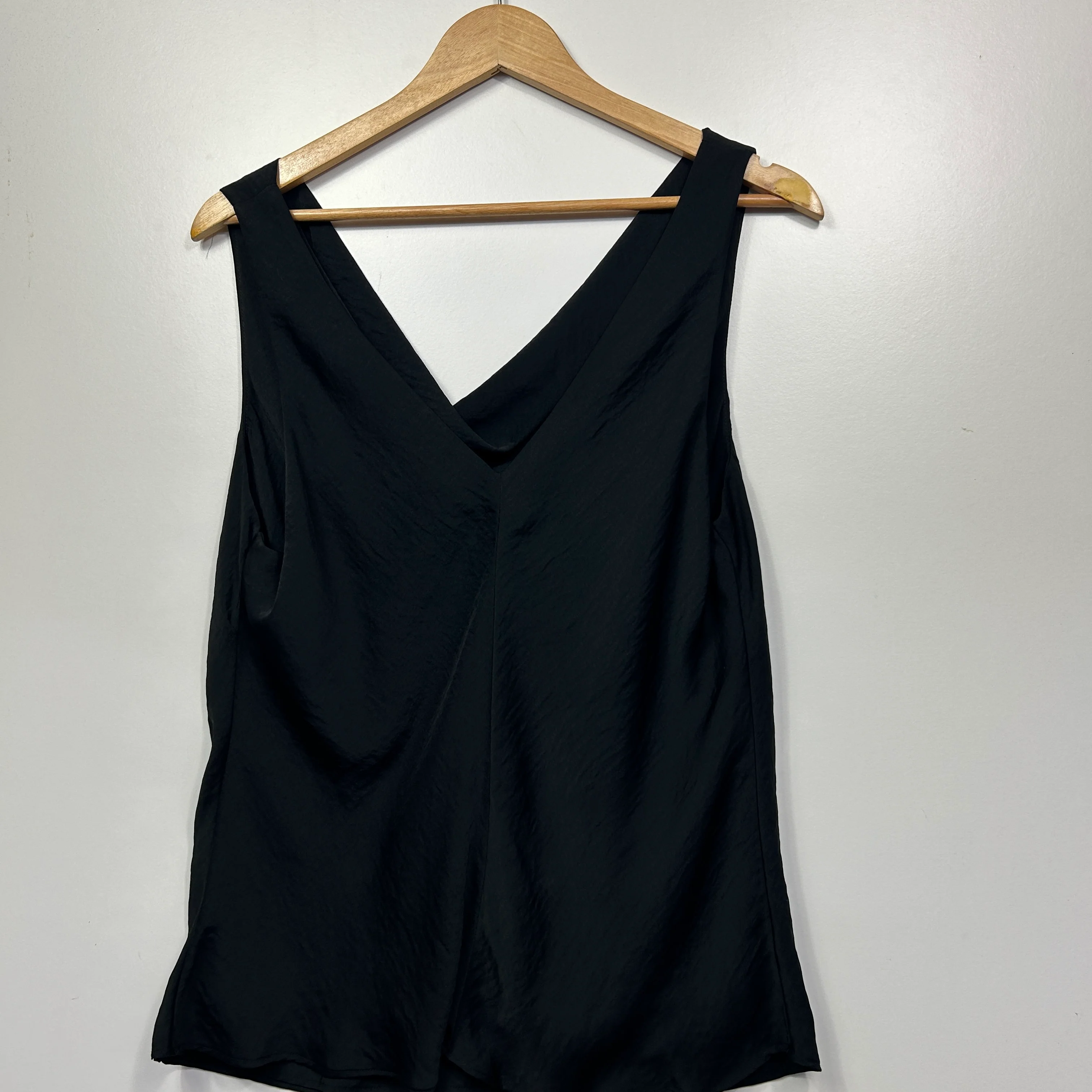 Portmans Black Sleeveless Top - Size 16 - Image 4