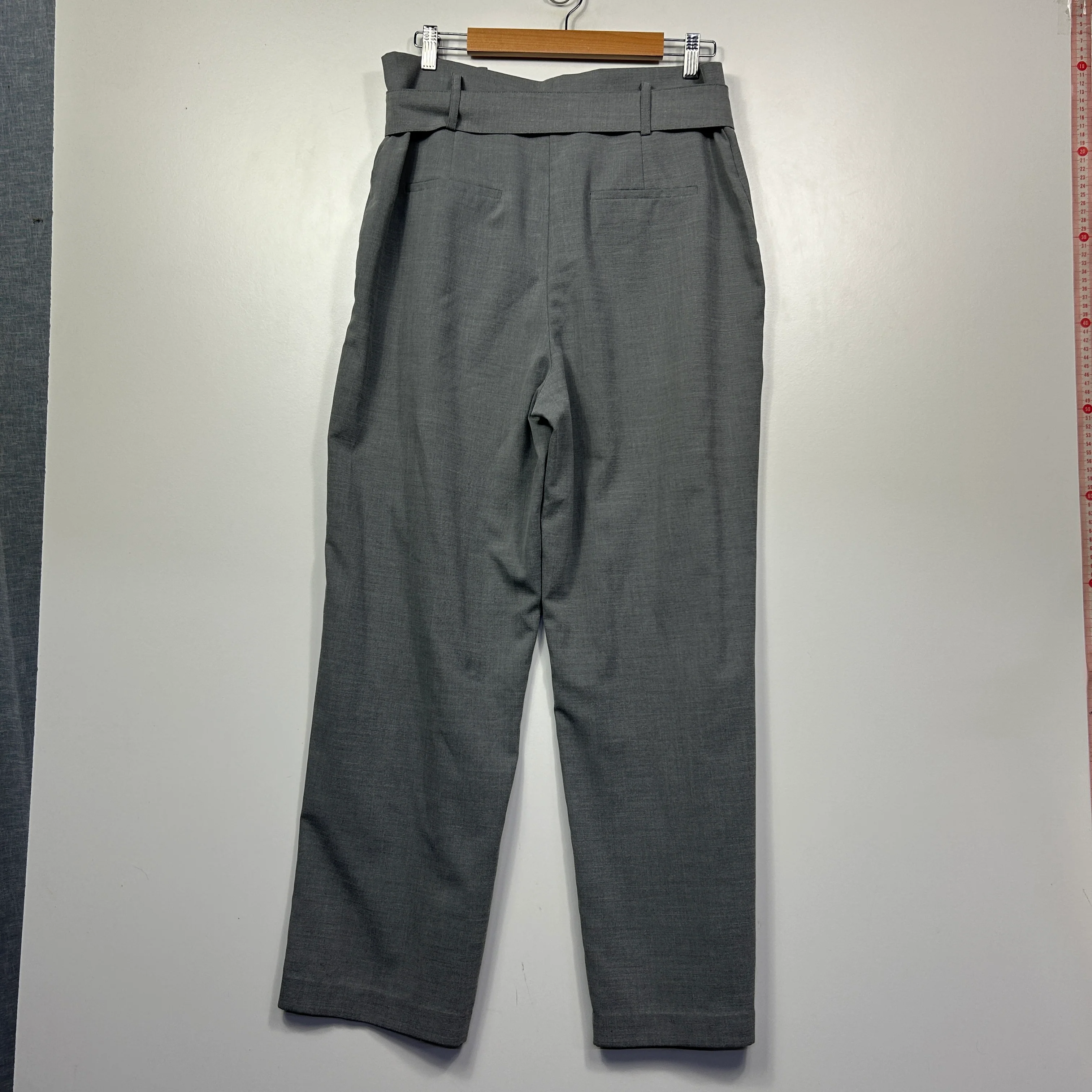 Portmans Grey Belted Pants - Size 14 - Image 4