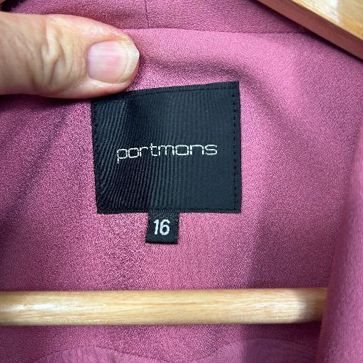 Portmans Pink Blazer - Size 16 - Image 2