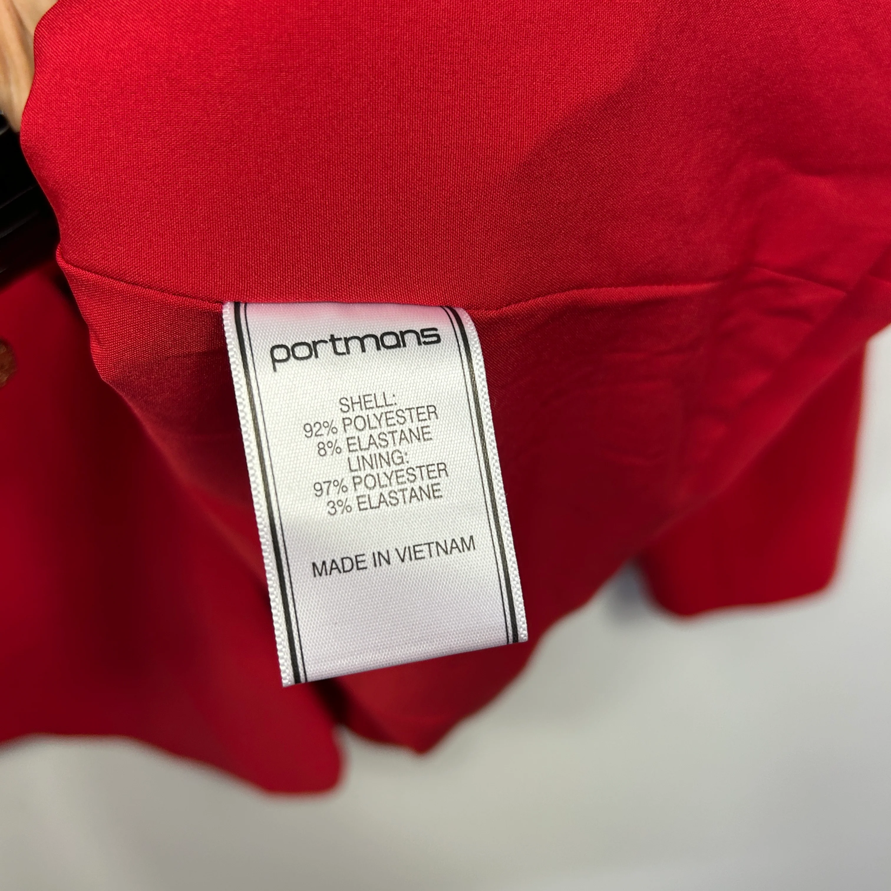 Portmans Red Blazer - Size 14 - Image 4