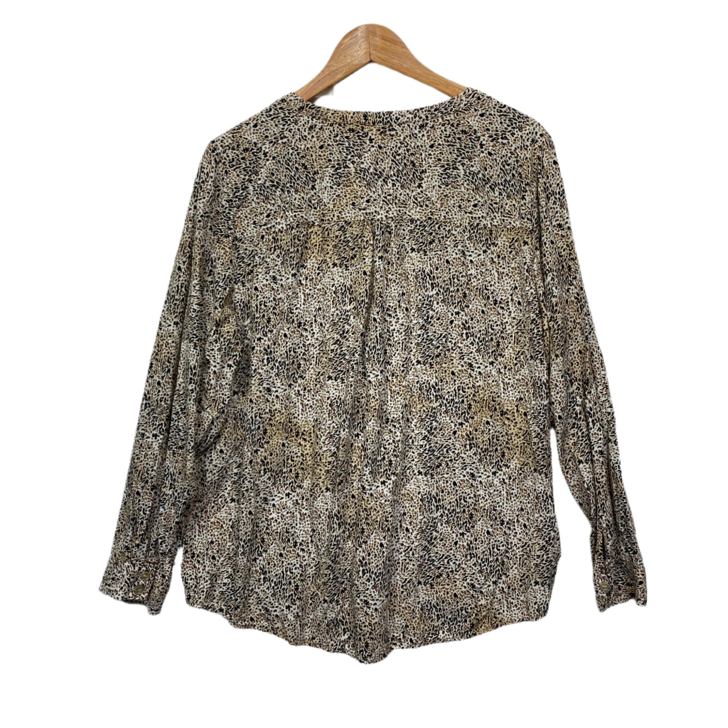 Regatta Top Size 14 Petites Animal Print Long Sleeve - Image 2