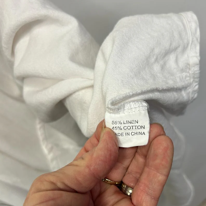 Portobello Australia White Linen Maxi Dress - Size XL - Image 3