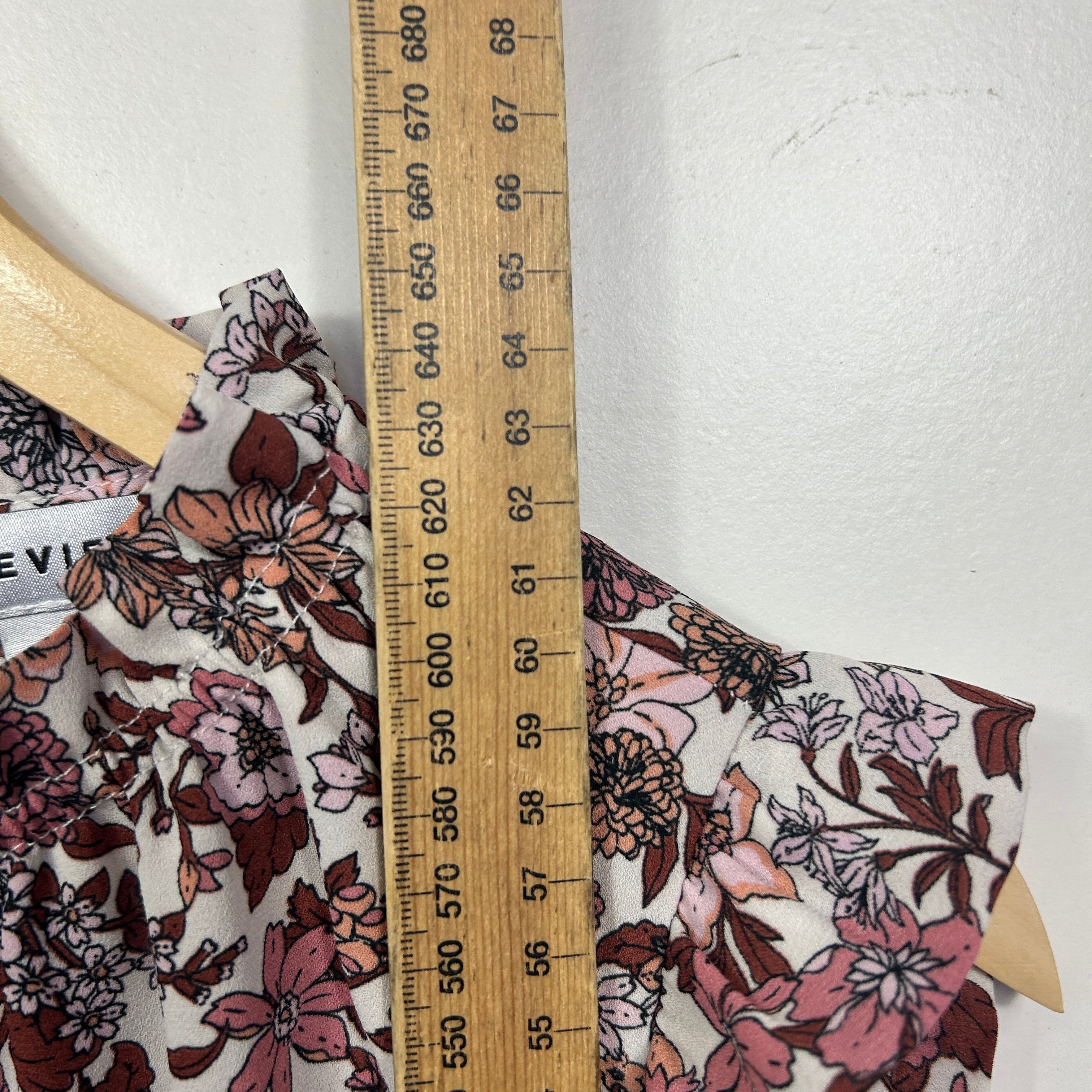 Preview Floral Sleeveless Top - Size 18 - Image 8
