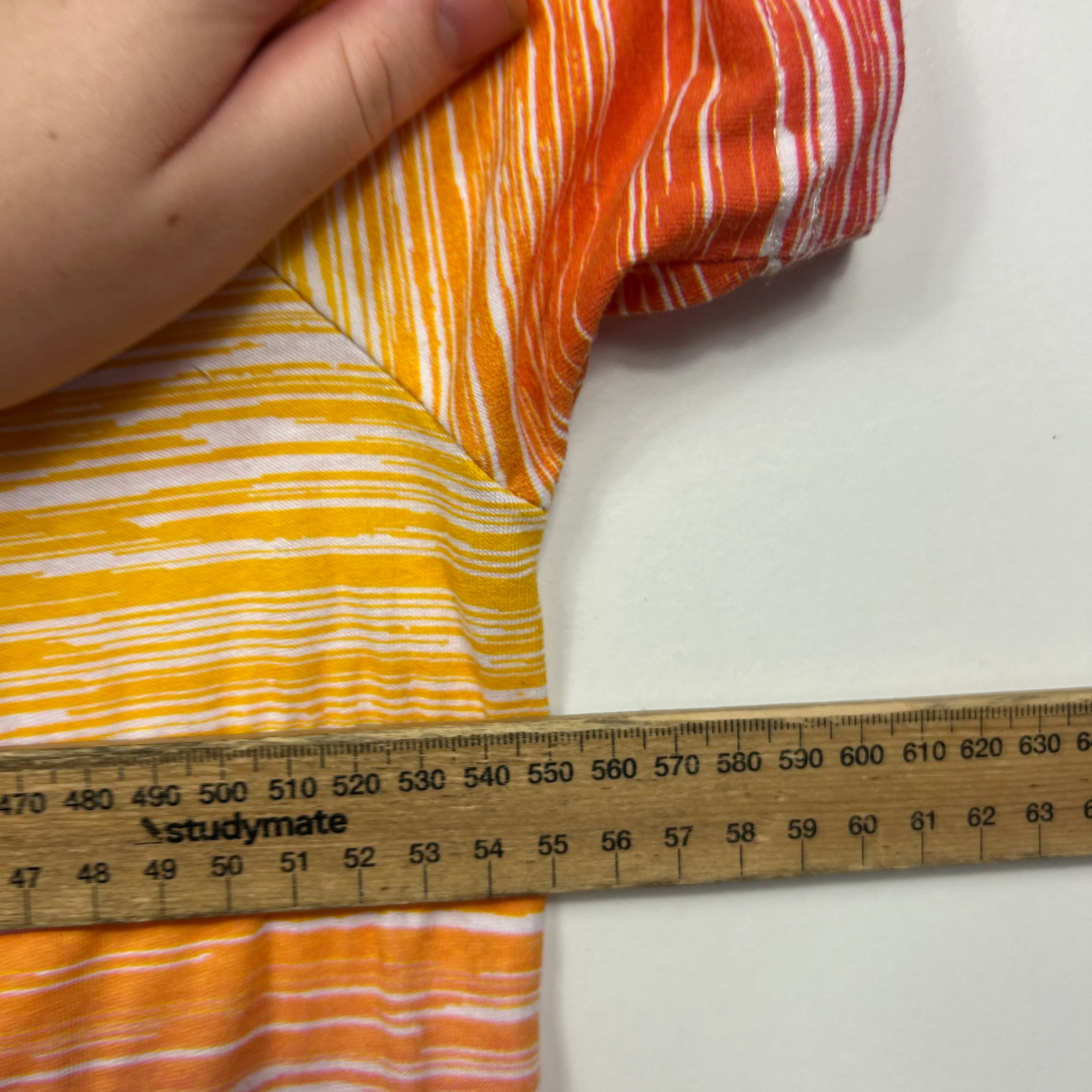 Prodigy Clothing Multicoloured Striped Activewear Top - Size Large - Image 6