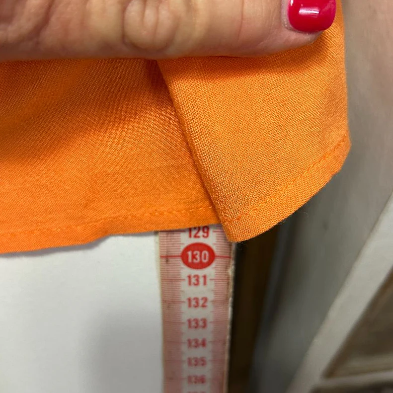 Proud Poppy Orange Tiered Maxi Dress - Size 12 - Image 6