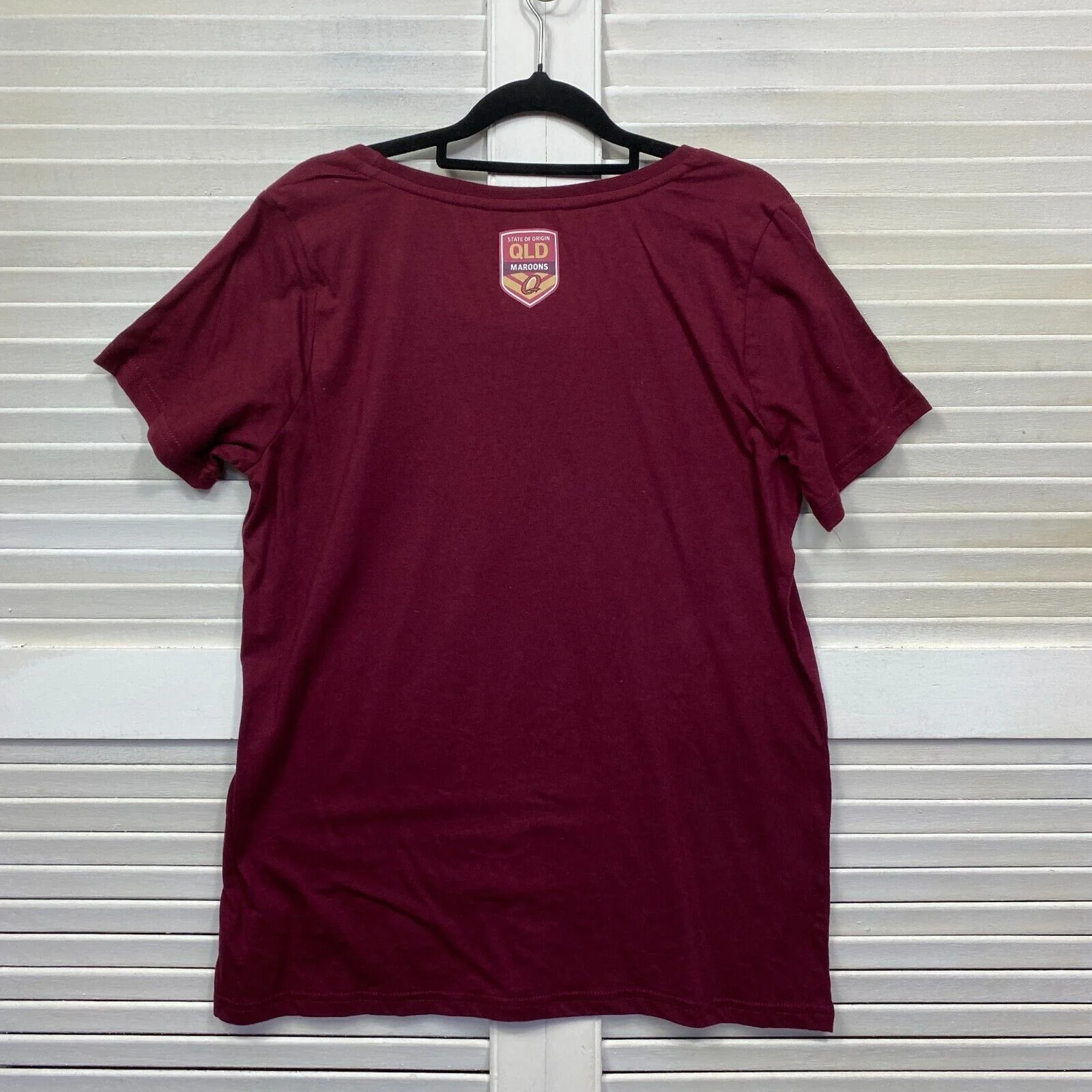 Queensland Maroons Womens Tshirt Size 14 NRL State of Origin New - Image 7