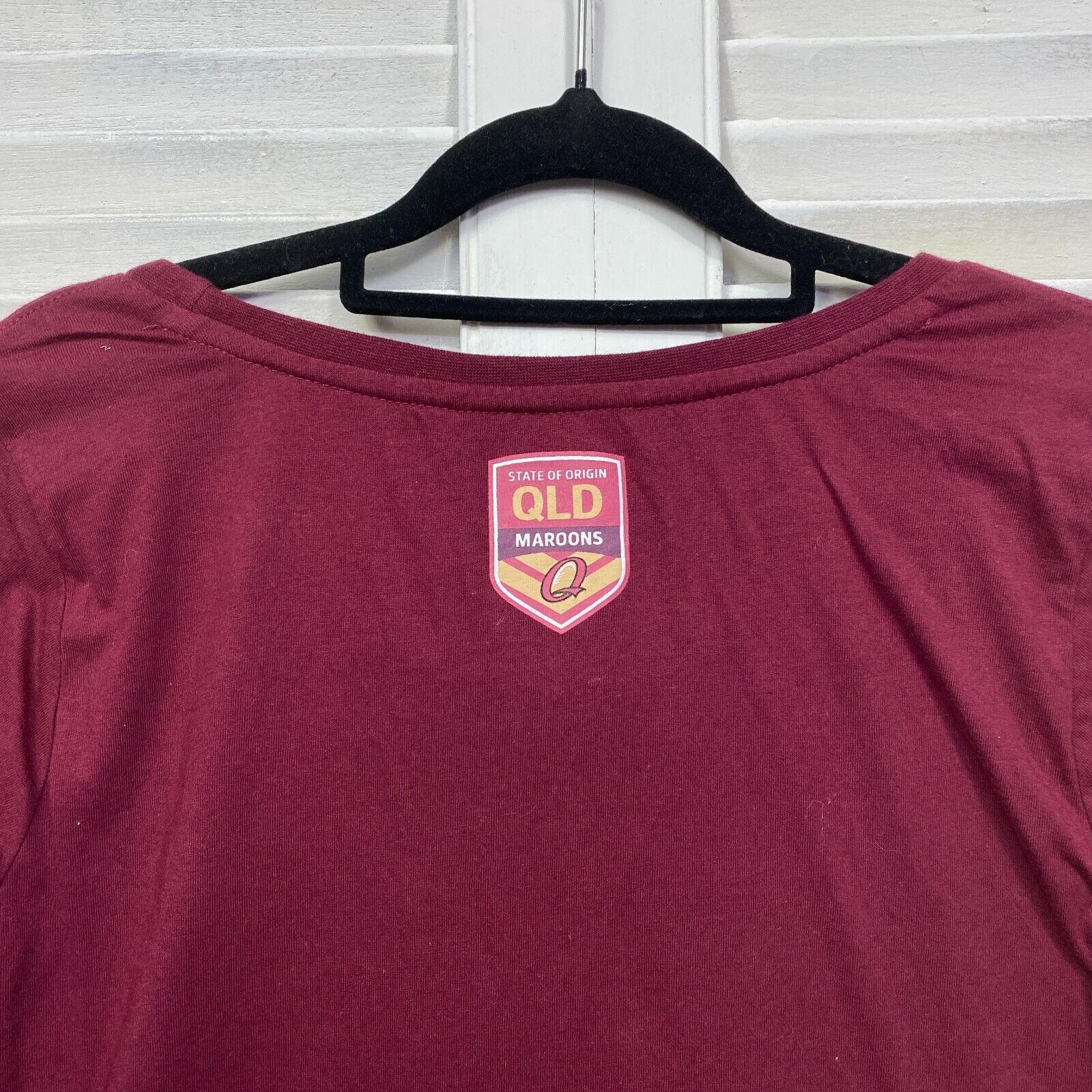 Queensland Maroons Womens Tshirt Size 14 NRL State of Origin New - Image 8