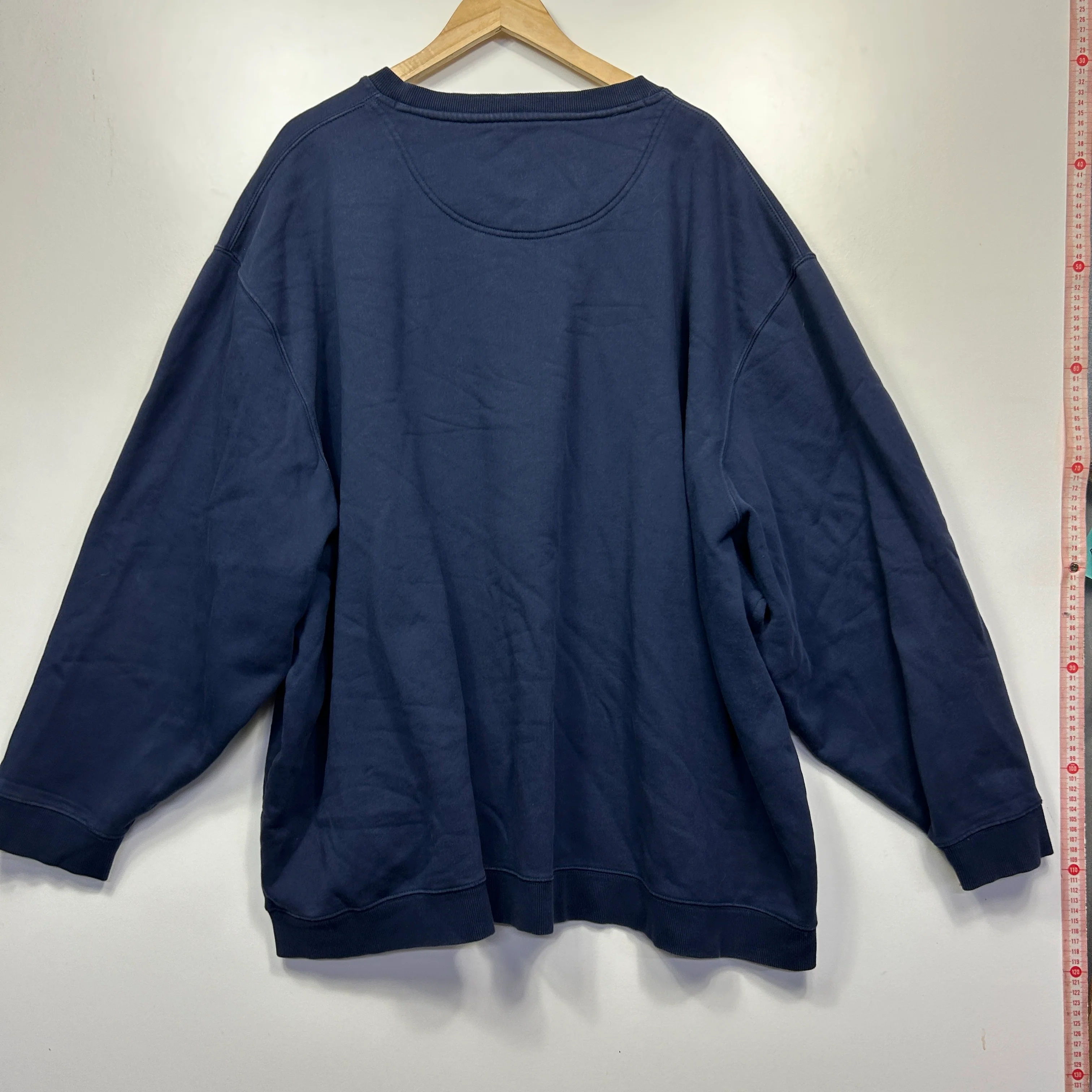 R.M. Williams Navy Embroidered Sweatshirt - Size 5XB - Image 3