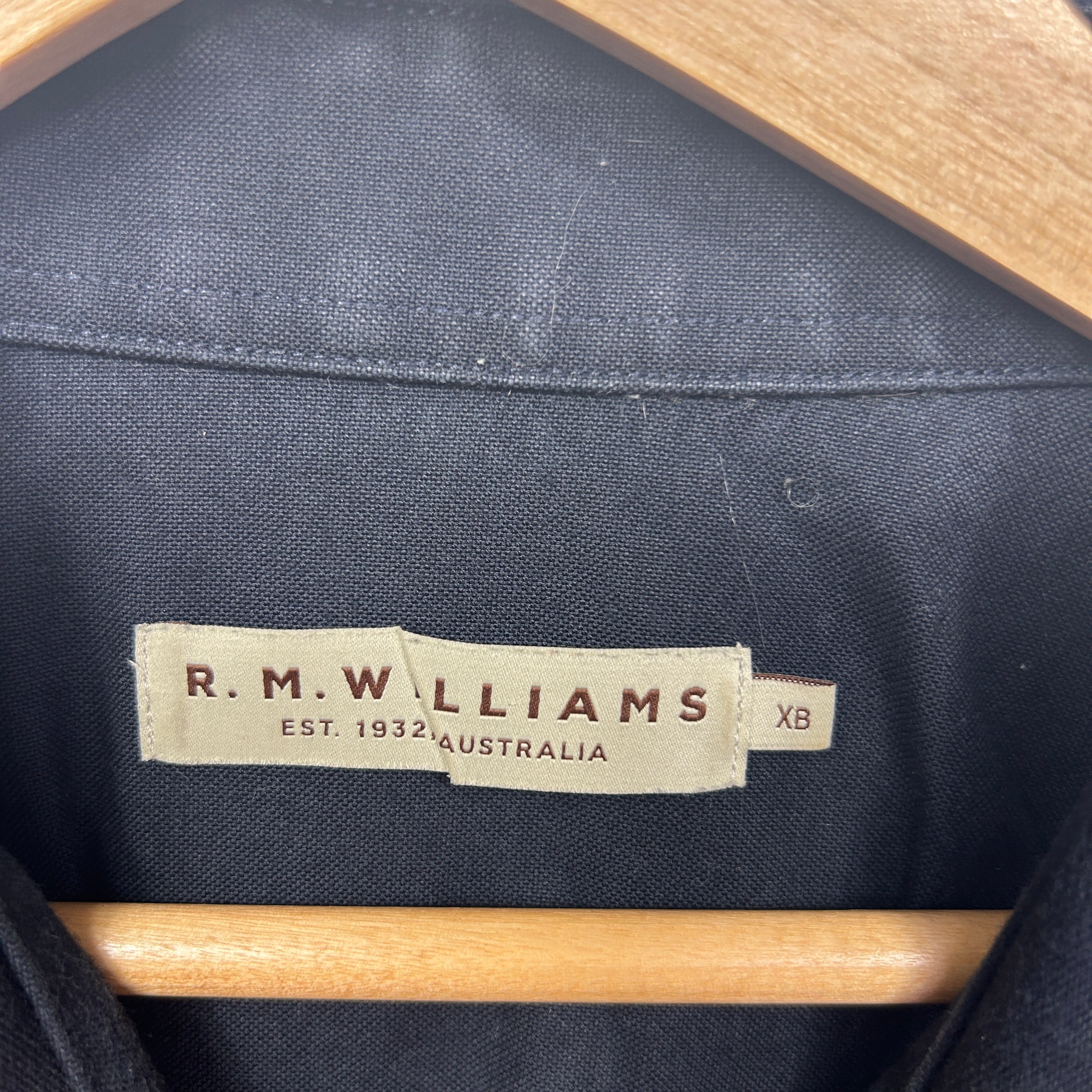R.M. Williams Black Long Sleeve Shirt - Size XB Mens 2XL/3XL - Image 3