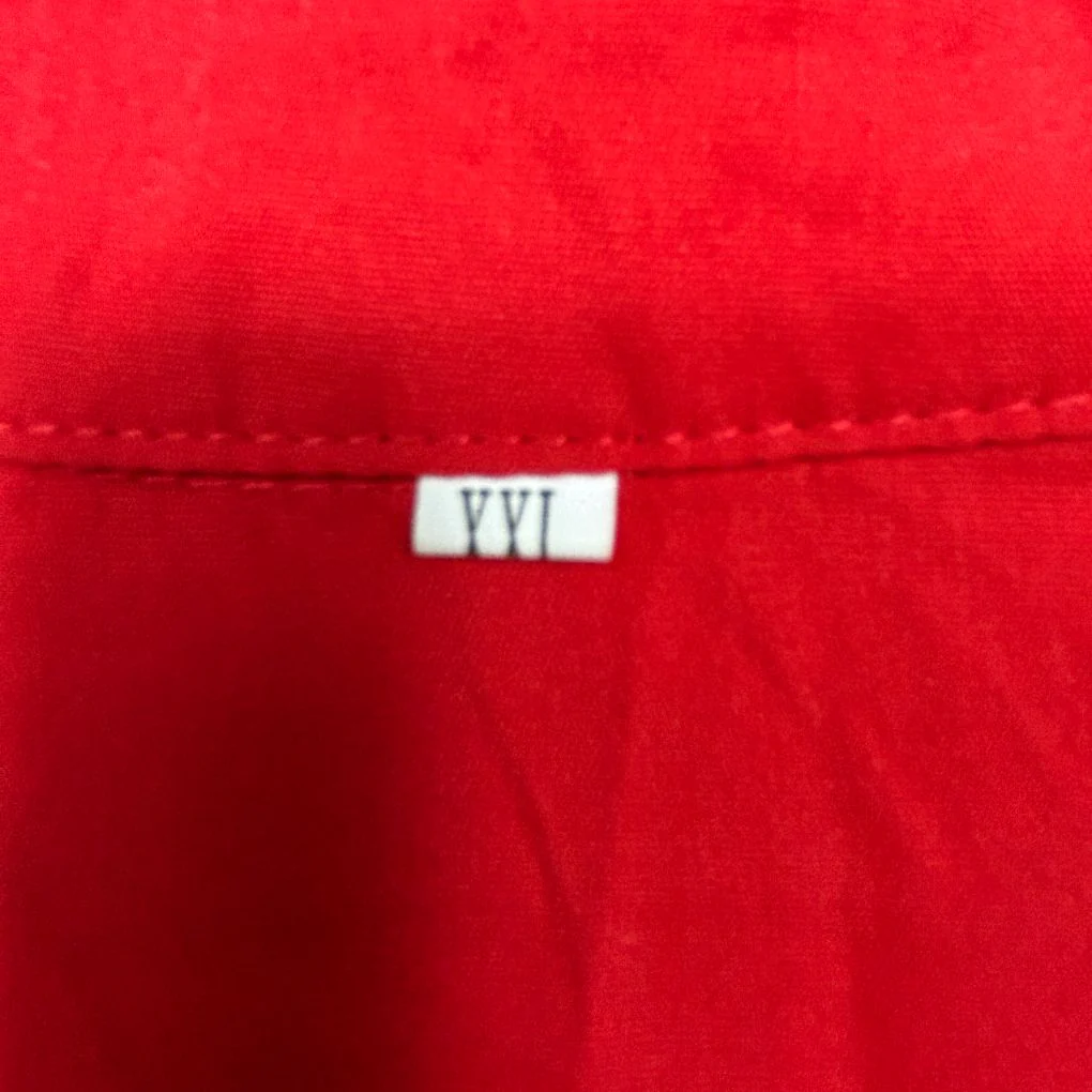 Red Shirt Dress - Size XXL - Image 3