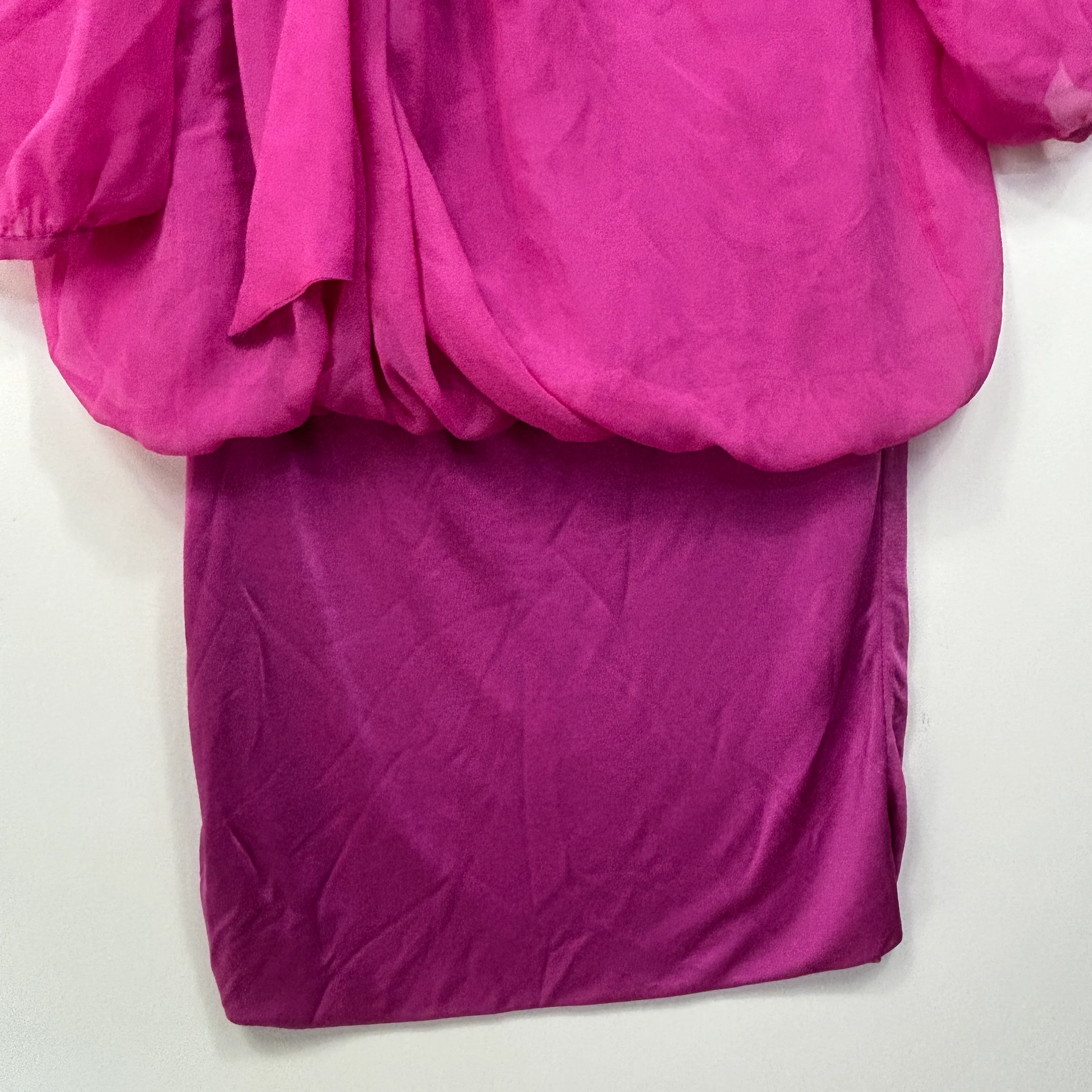 Renato Nucci Pink Silk Blend Dress - Size L - Image 8