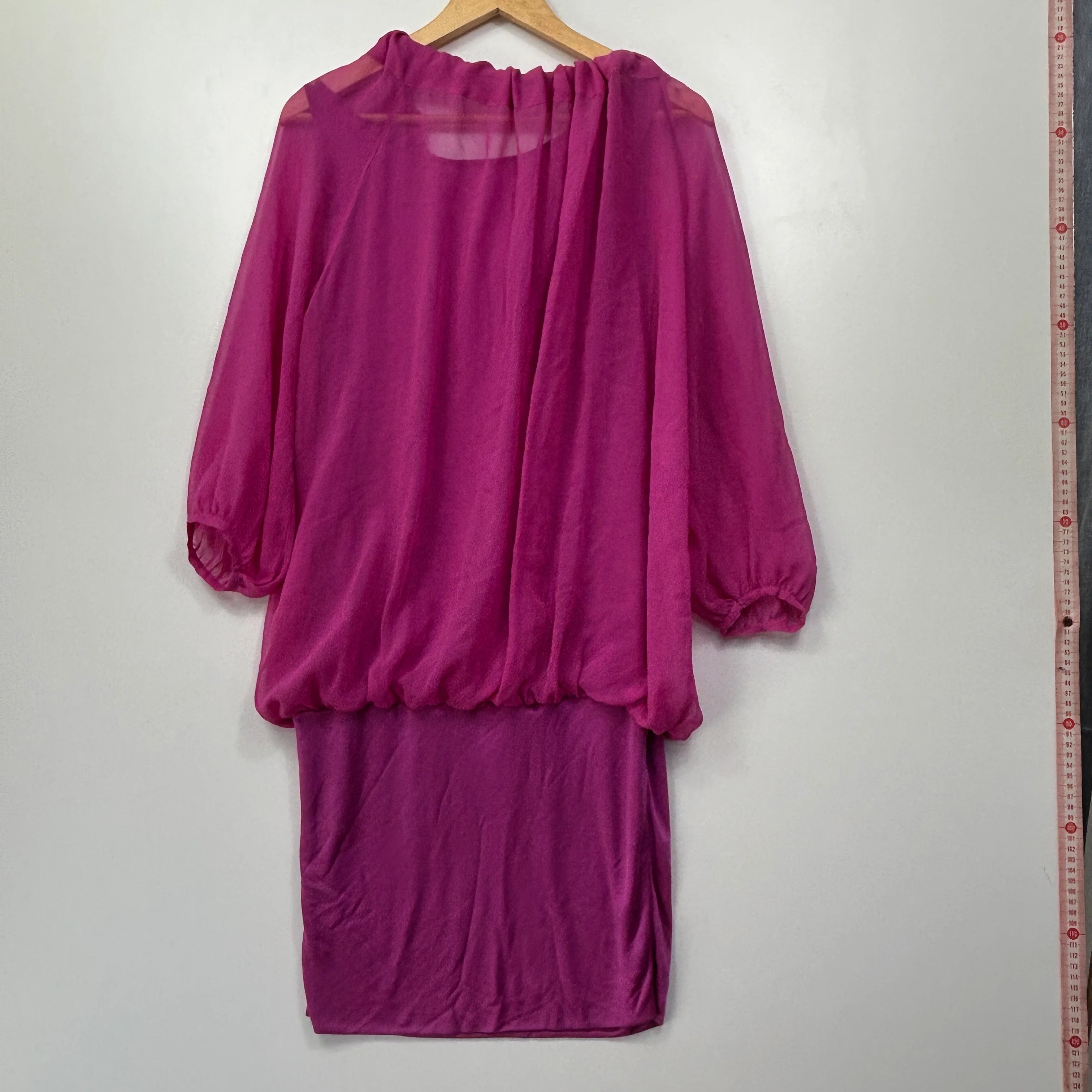 Renato Nucci Pink Silk Blend Dress - Size L - Image 9