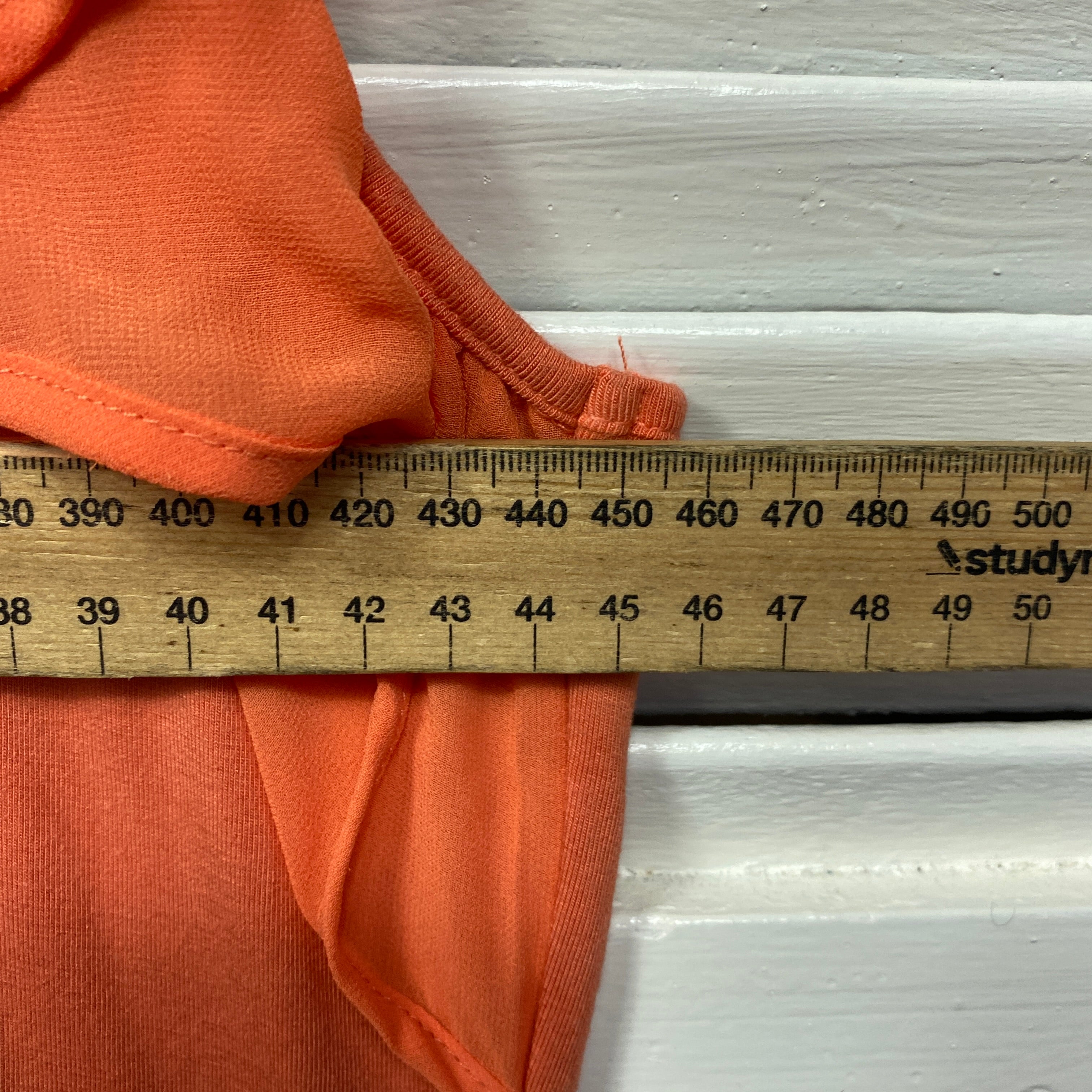 Review Top Size 14 Sleeveless Peach - Image 7