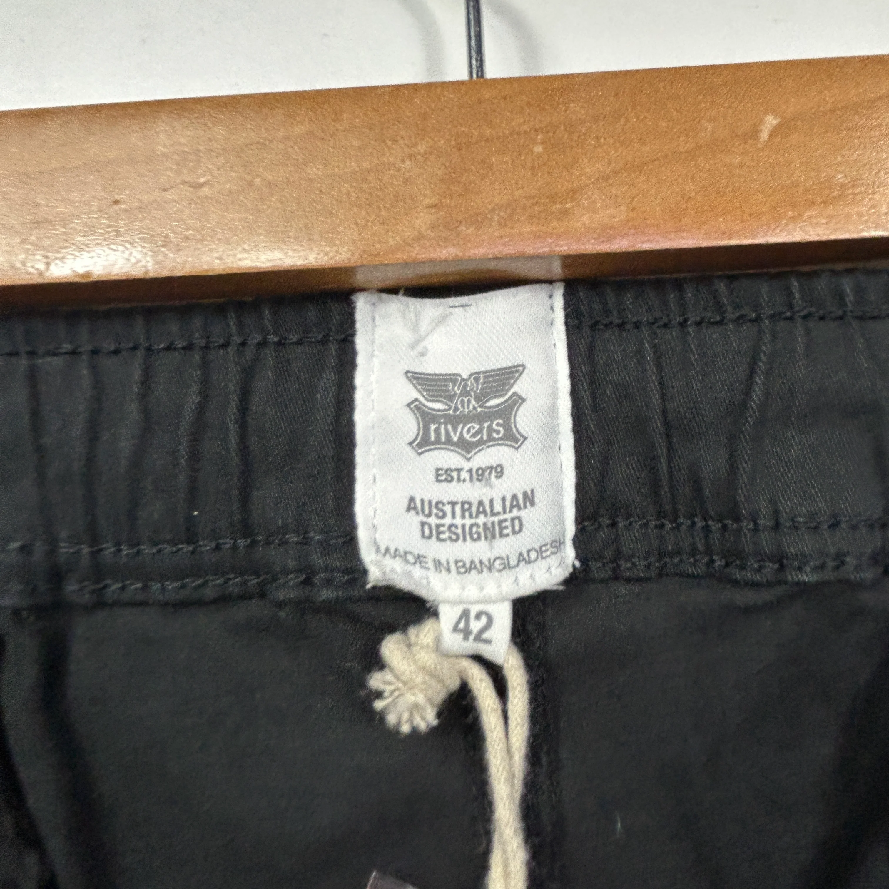 Rivers Black Pants - Size 42 - Image 2