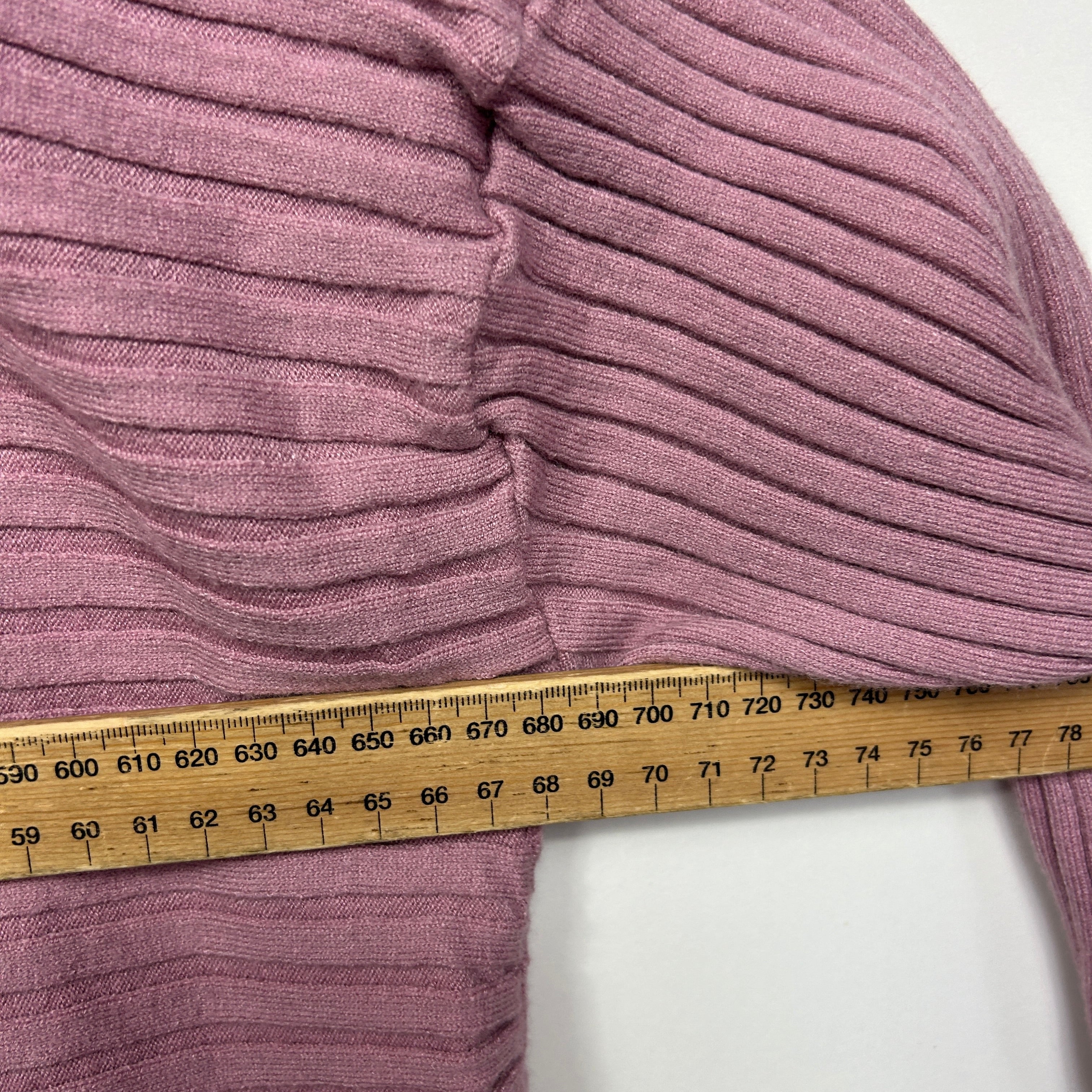 Rivers Dusty Mauve Ribbed Knit Sweater - Size 2XL - Image 5