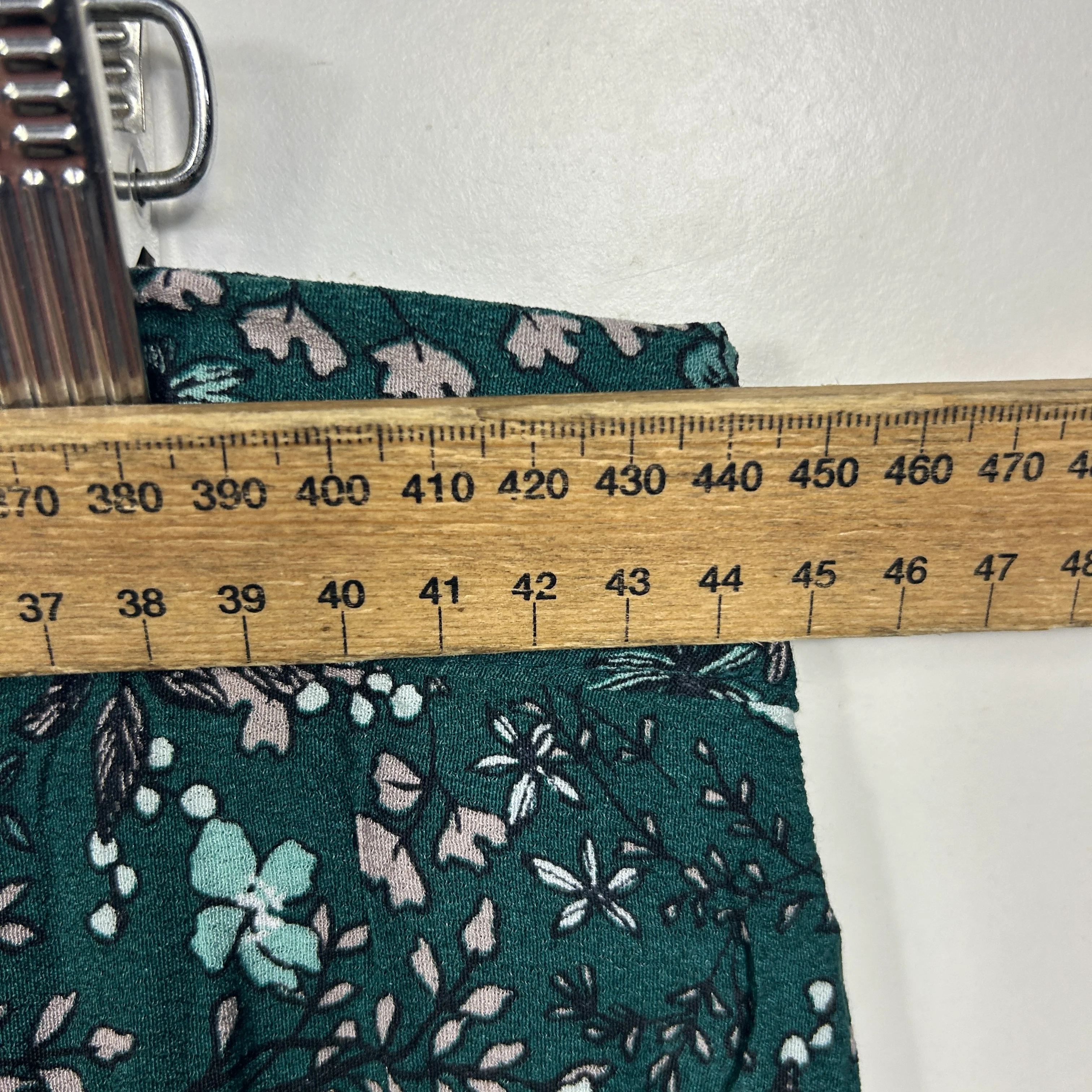 Rivers Green Floral Midi Boho Skirt - Size 16 - Image 7