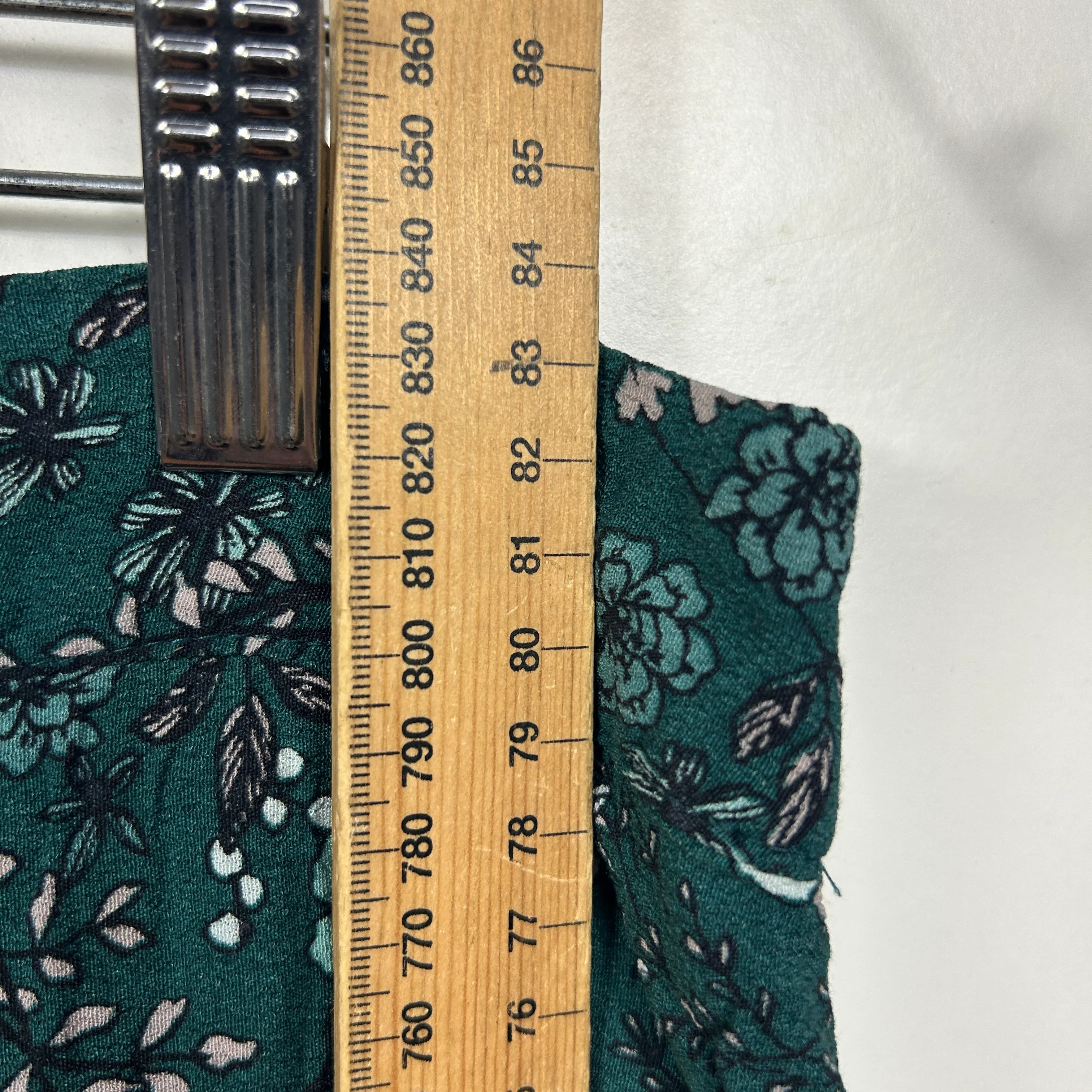 Rivers Green Floral Midi Boho Skirt - Size 16 - Image 8