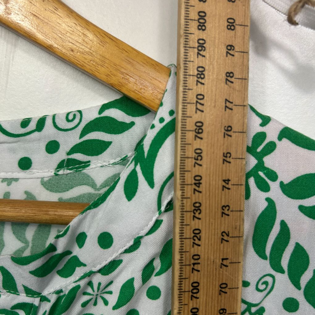 Rivers Green Print Blouse - Size 22 - Image 7