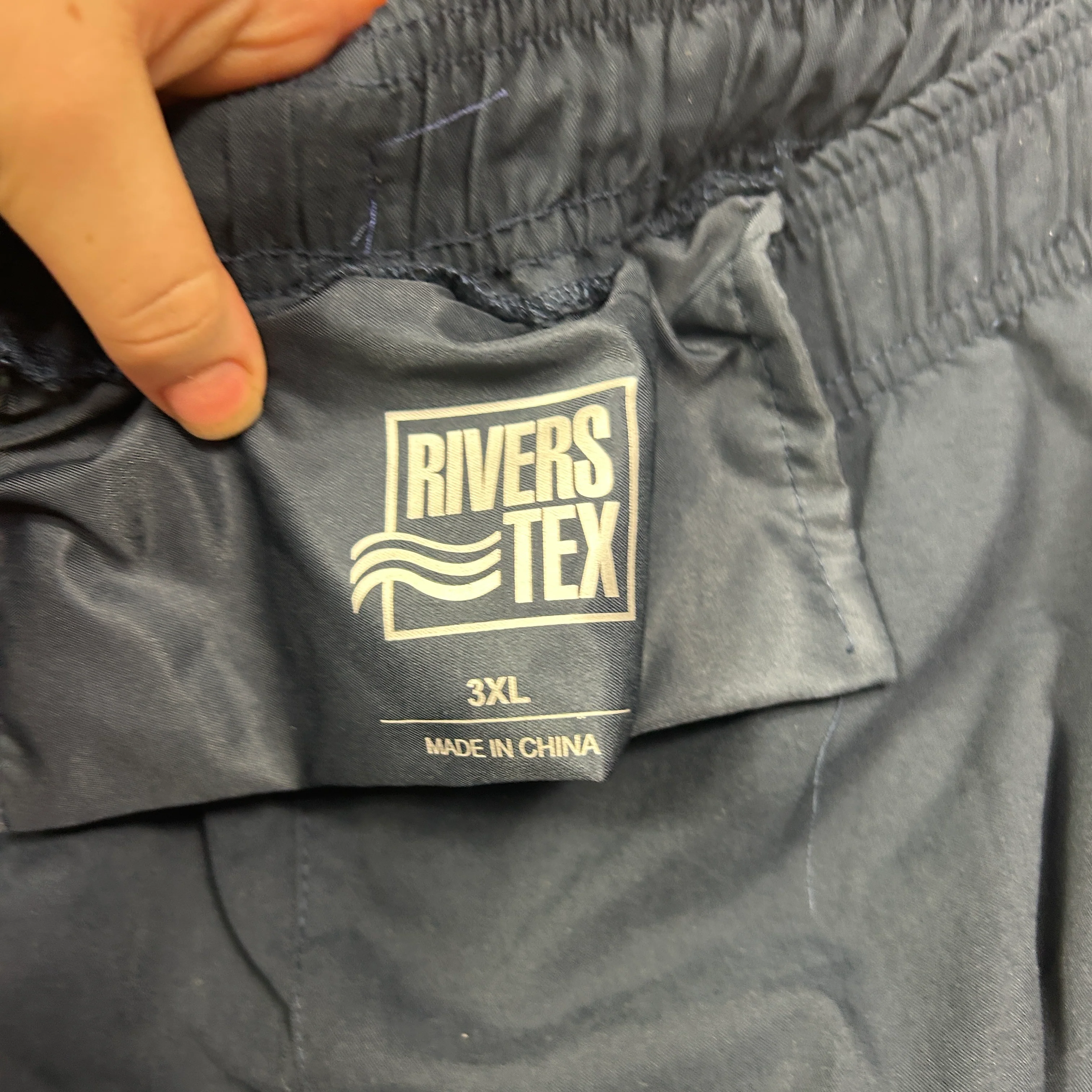 Rivers Navy Casual Mens Pants - Size 3XL - Image 2