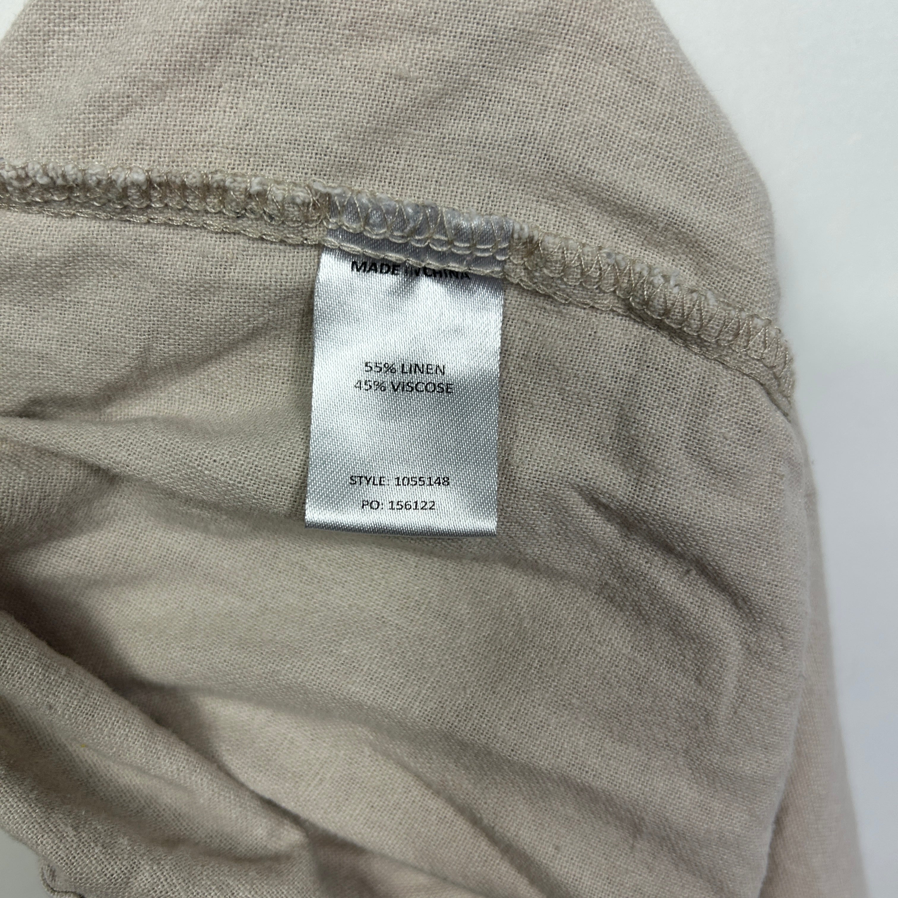 Rockmans Beige Linen Shorts - Size 20 - Image 3