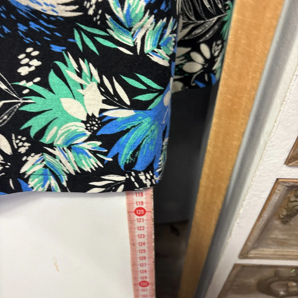 Rockmans Black Tropical Floral Print Dress - Size 20 - Image 6