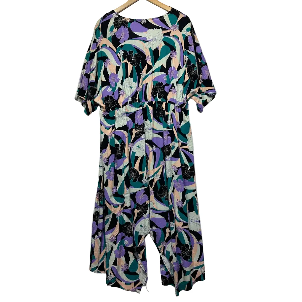 Rockmans Multicoloured Dress - Size 16 - Image 2