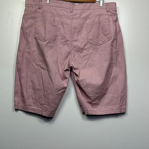 Rockmans Pink Chino Shorts - Size 20 - Image 4