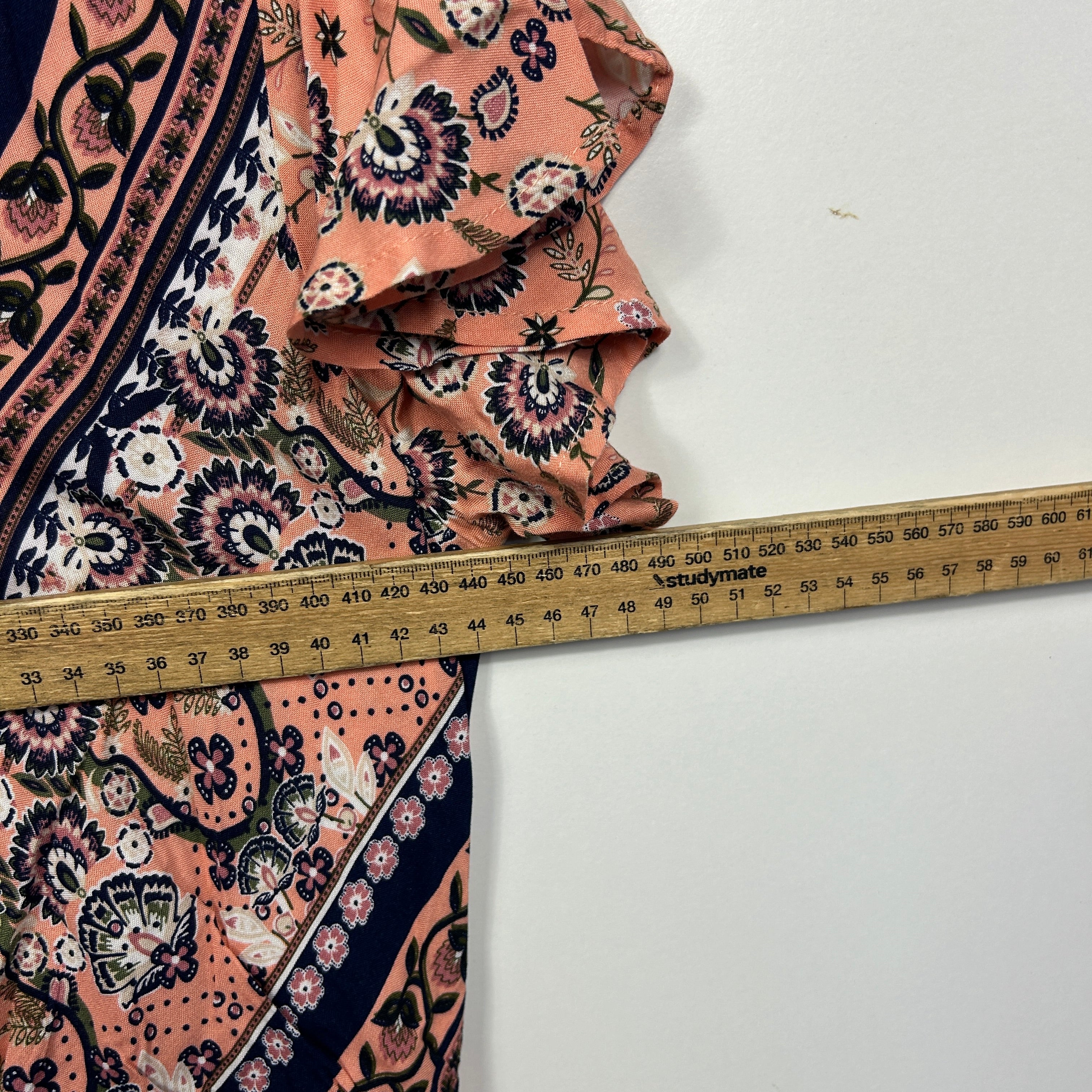 Rockmans Pink Paisley Print Boho Maxi Dress - Size 14 - Image 5
