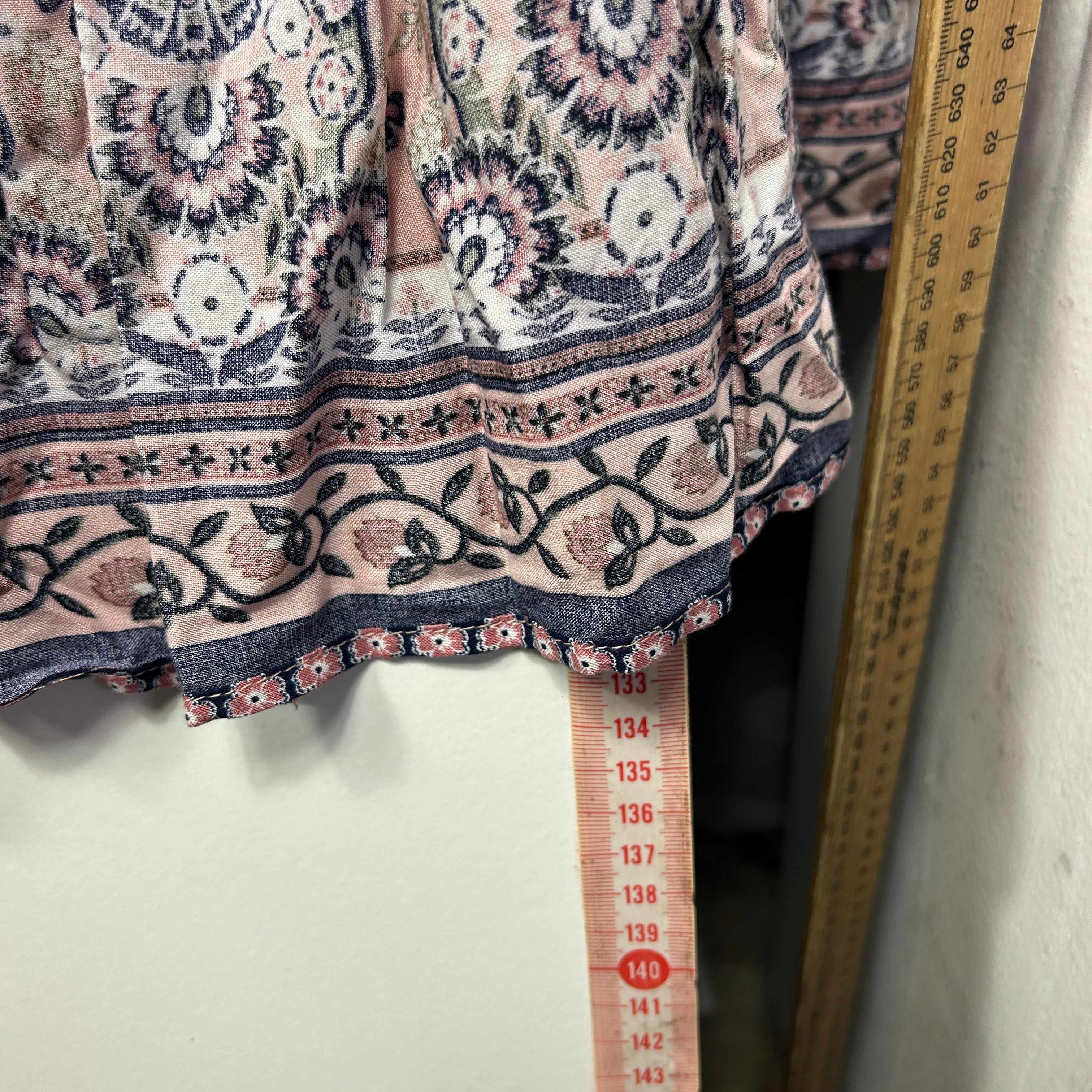 Rockmans Pink Paisley Print Boho Maxi Dress - Size 14 - Image 6